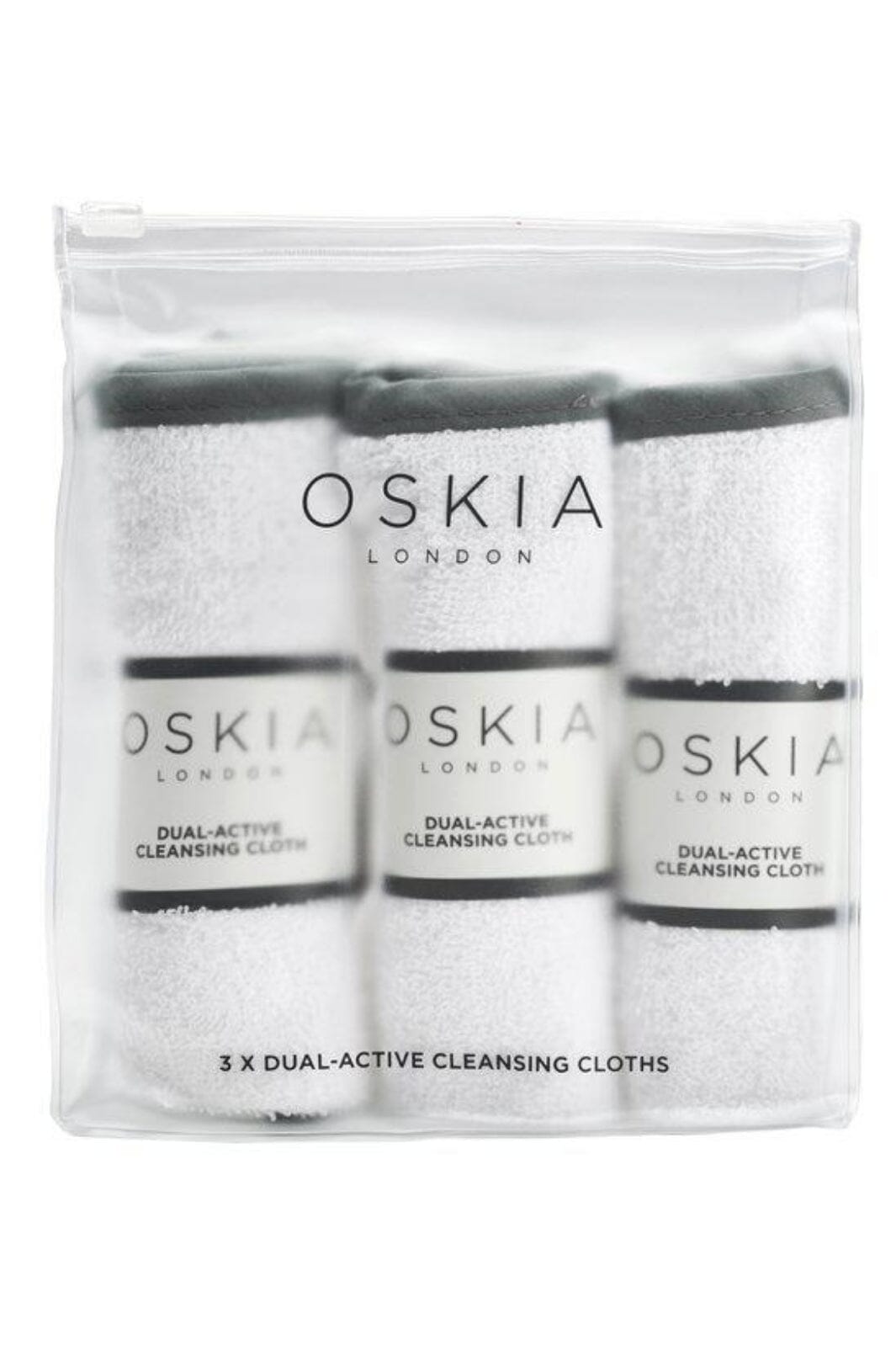Oskia - 3xDual-Active Cleansing Cloths Bad 