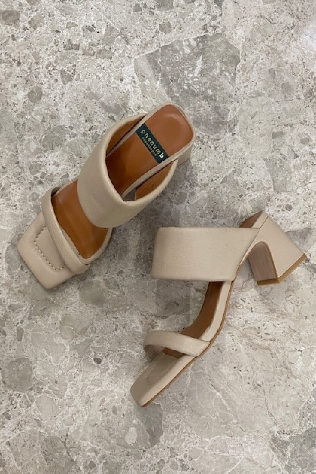 Phenumb Copenhagen - Eden - Beige Sandaler 