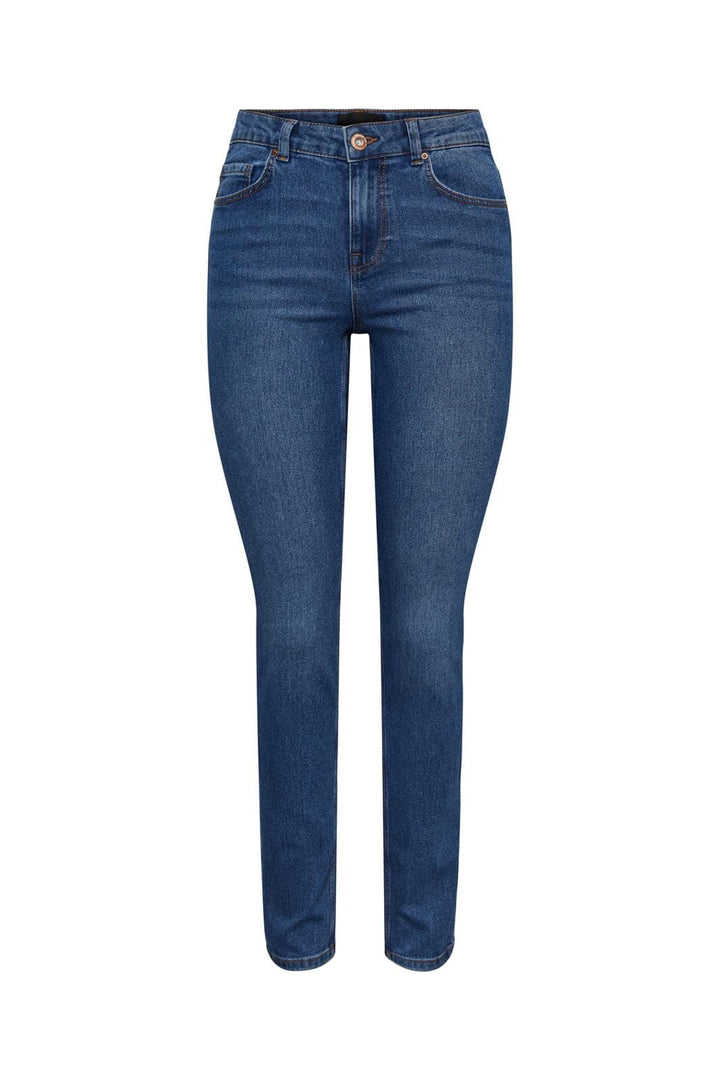 Pieces Curve, Pcnunna Mw Slim Mb105 Qx, Medium Blue Denim