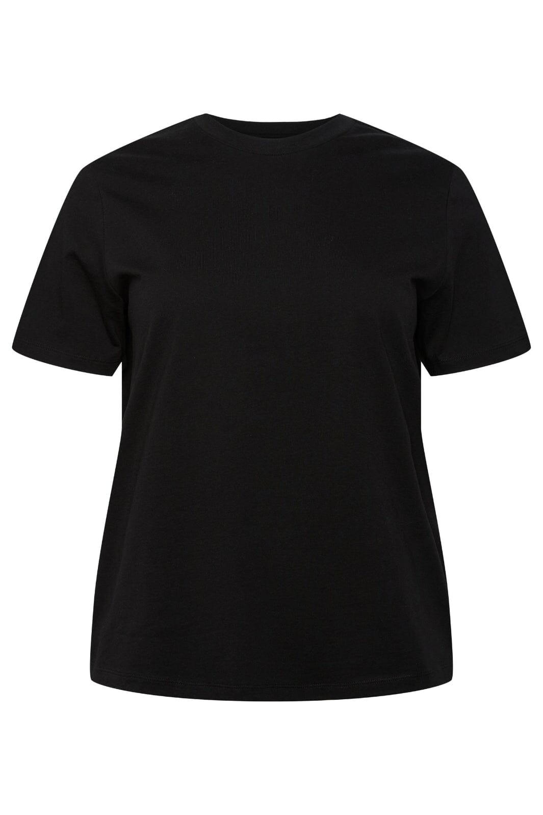 Pieces Curve - Pcria Ss Solid Tee Qx - 4360556 Black T-shirts 