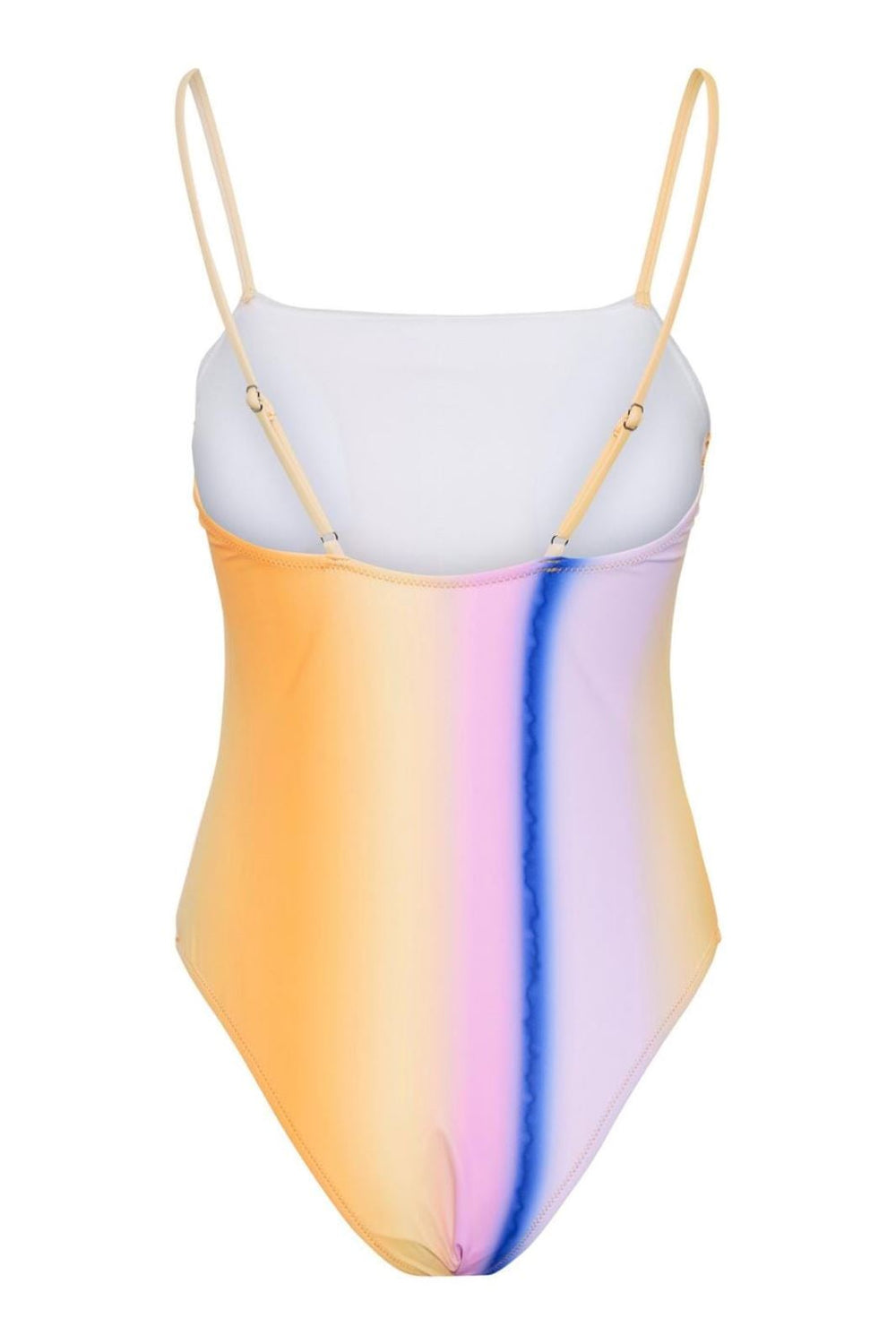 Pieces - Pcanni Swimsuit Sww - 4420345 Blazing Orange Ombre Print Badedragter 