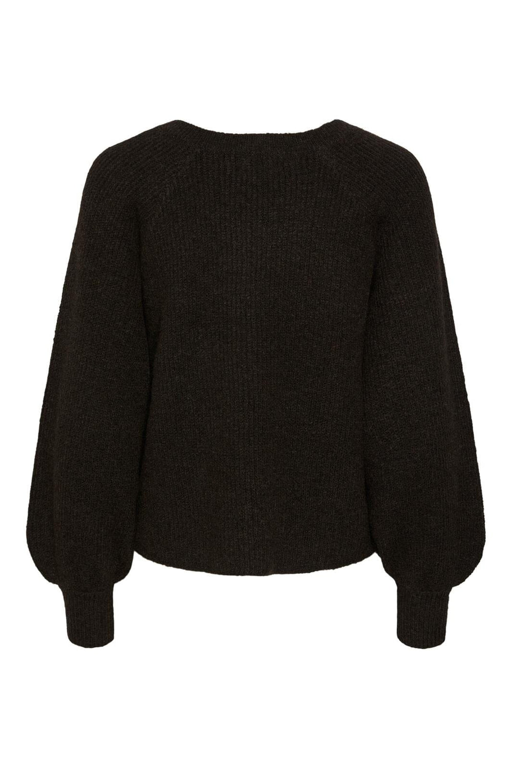 Pieces, Pcannika Ls Squared Neck Knit Dmo, Mole