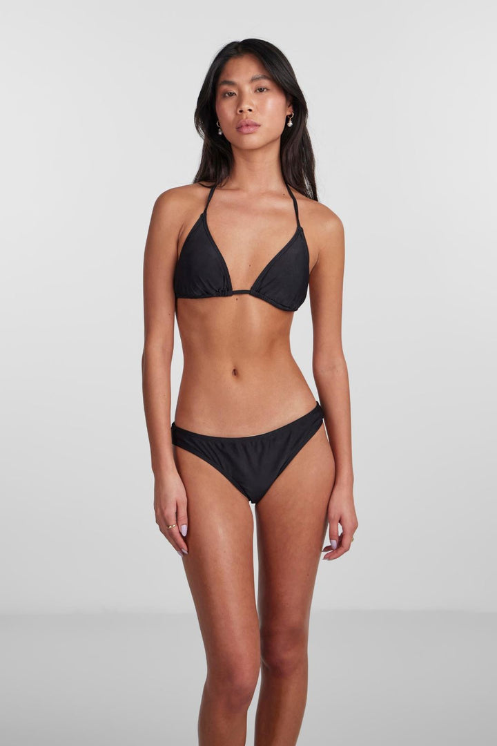 Pieces - Pcbaomi Bikini Triangle Bra Sww - 4130670 Black Bikinier 