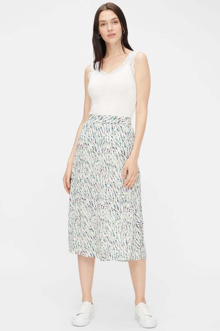 Pieces - PcBarbera Lace Top Noos - Bright White Toppe 