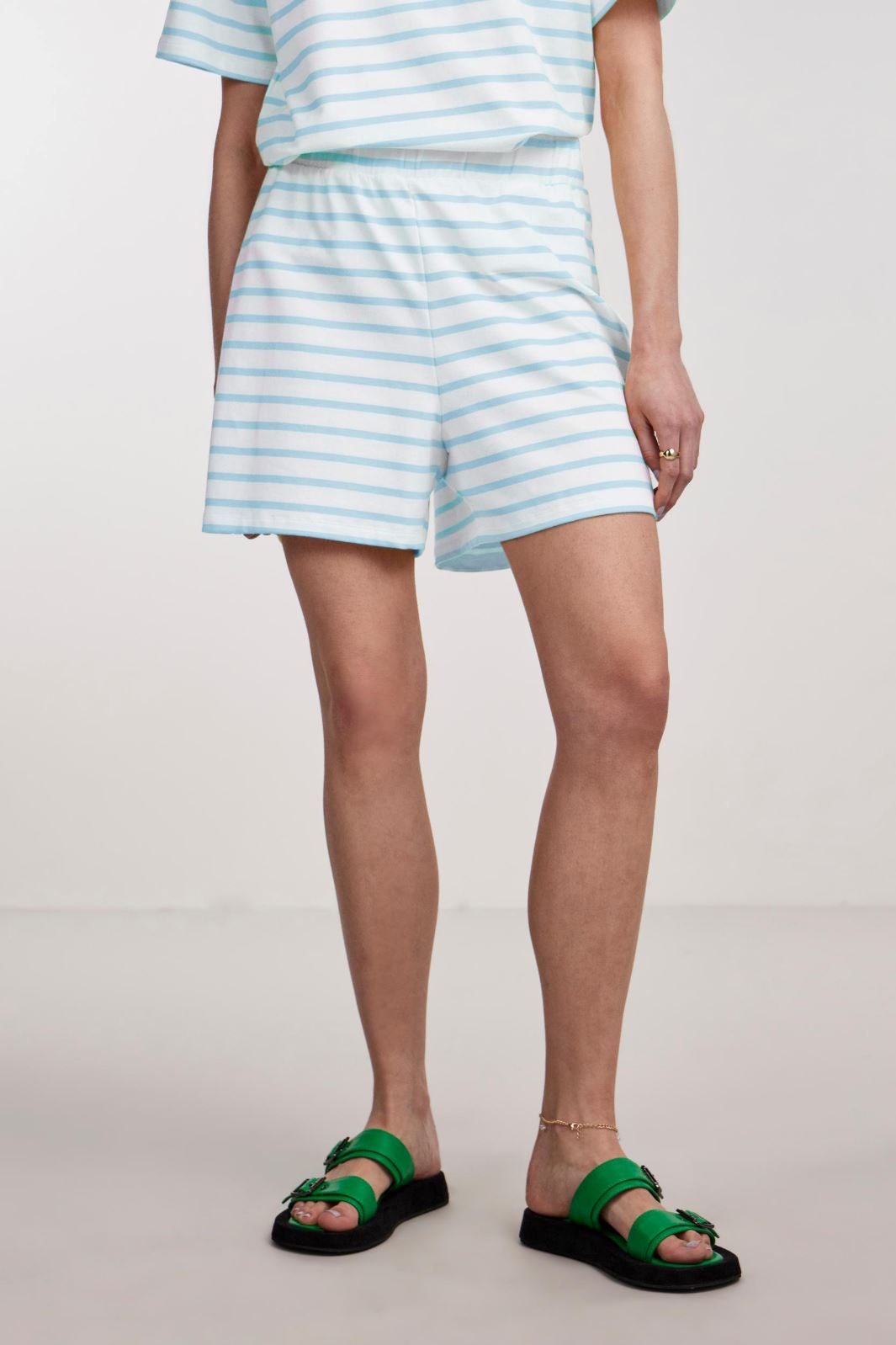 Pieces - Pcbibbi Shorts Pb - 4362235 Cloud Dancer Airy Blue Shorts 