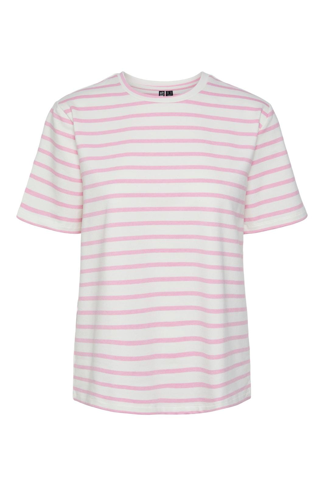 Pieces, Pcbibbi Ss O-Neck Top Pb, Cloud Dancer BEGONIA PINK