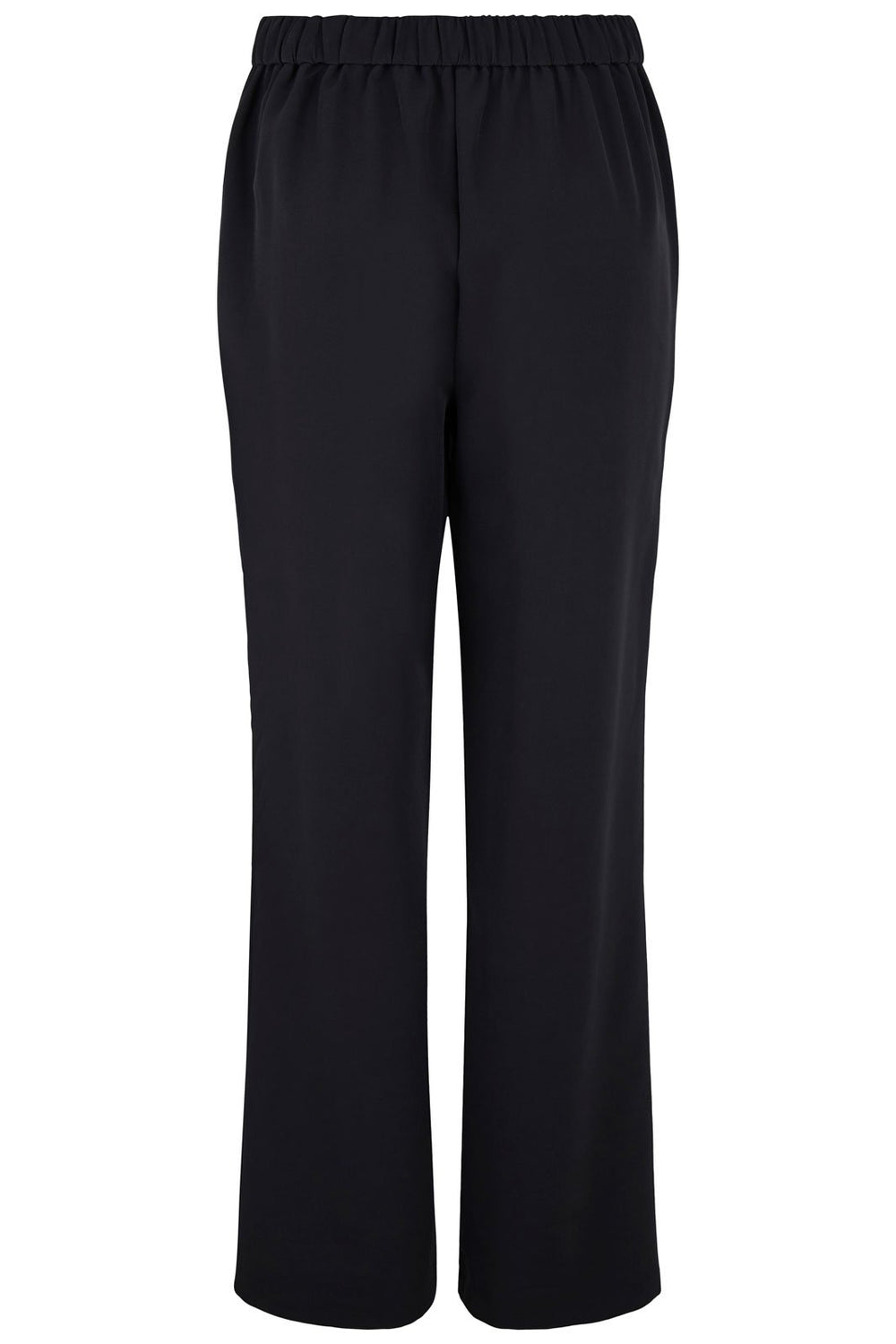 PIECES - PcBossy Hw Wide Pant - Black Bukser 