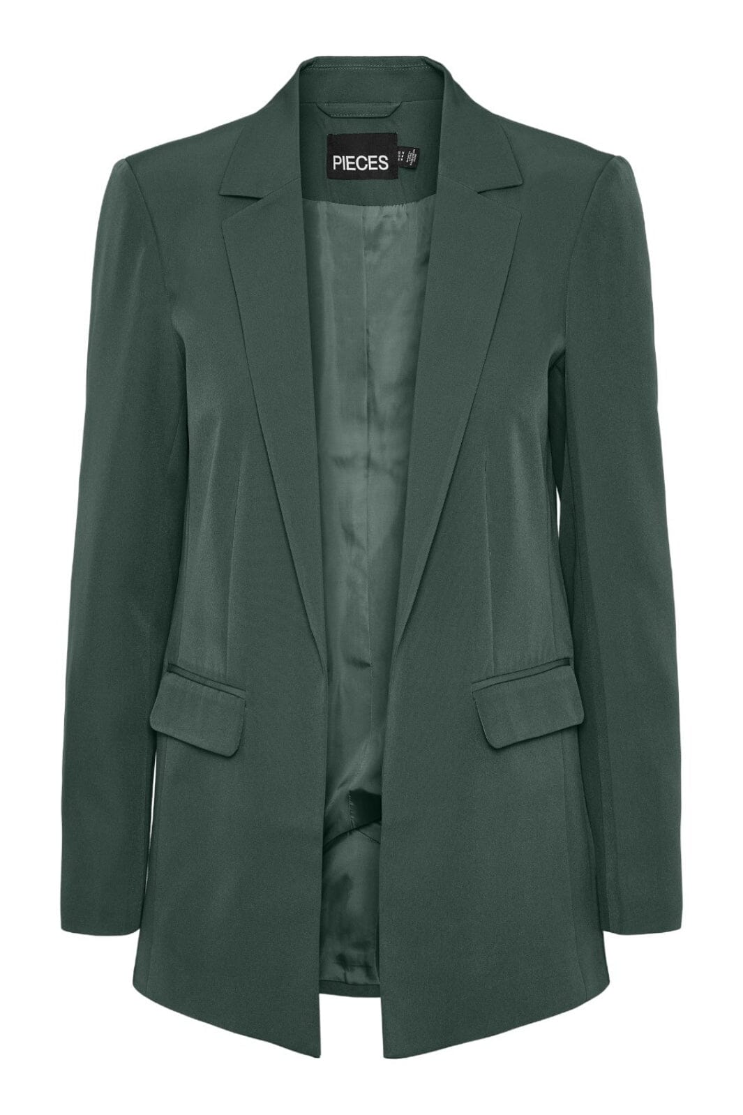 Pieces - Pcbossy Ls Loose Blazer - 4251406 Trekking Green Blazere 