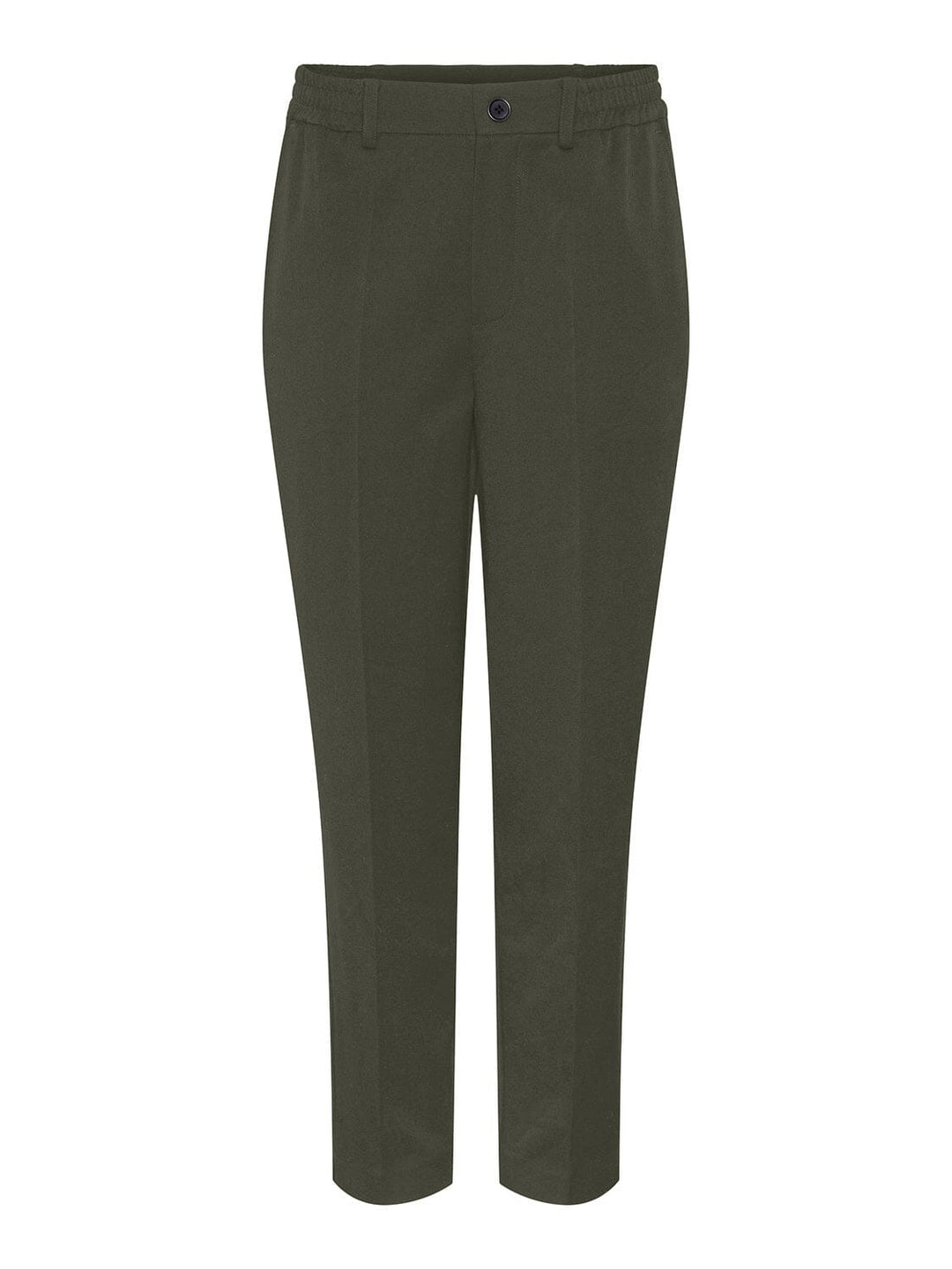 Pieces, Pccamil Hw Ankle Pant, Deep Lichen Green