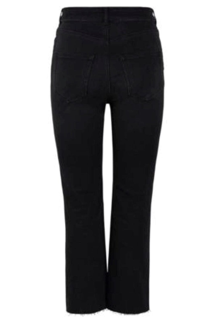 Pieces - PcDelly Straight Hw - Black Jeans 