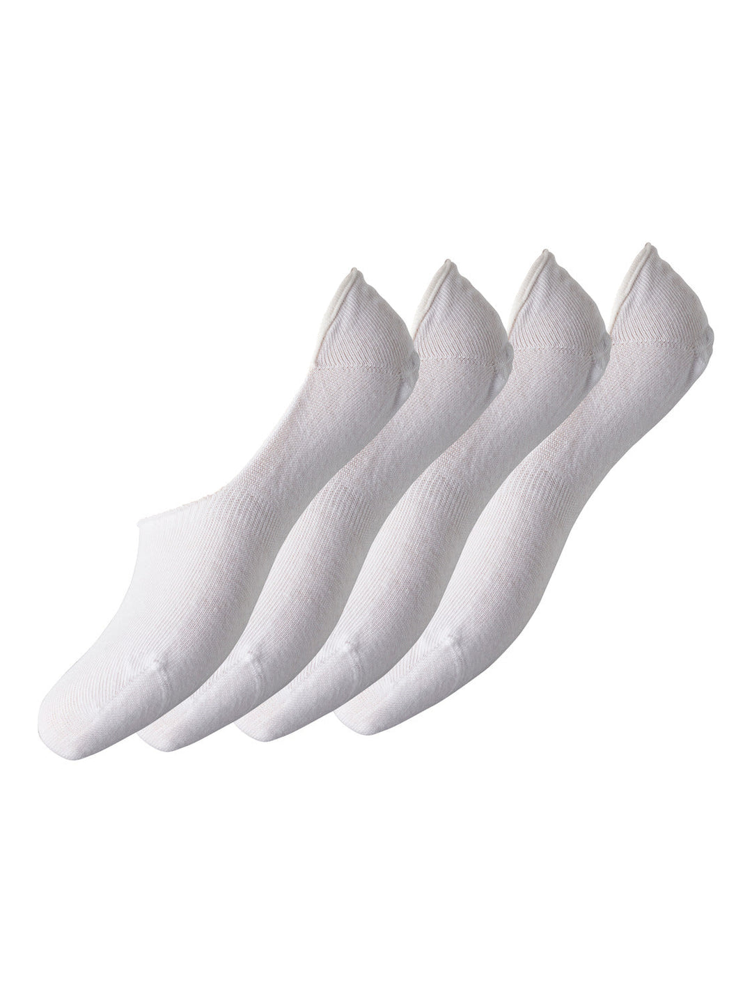 Pieces, Pcgilly Footies 4 Pack, Bright White