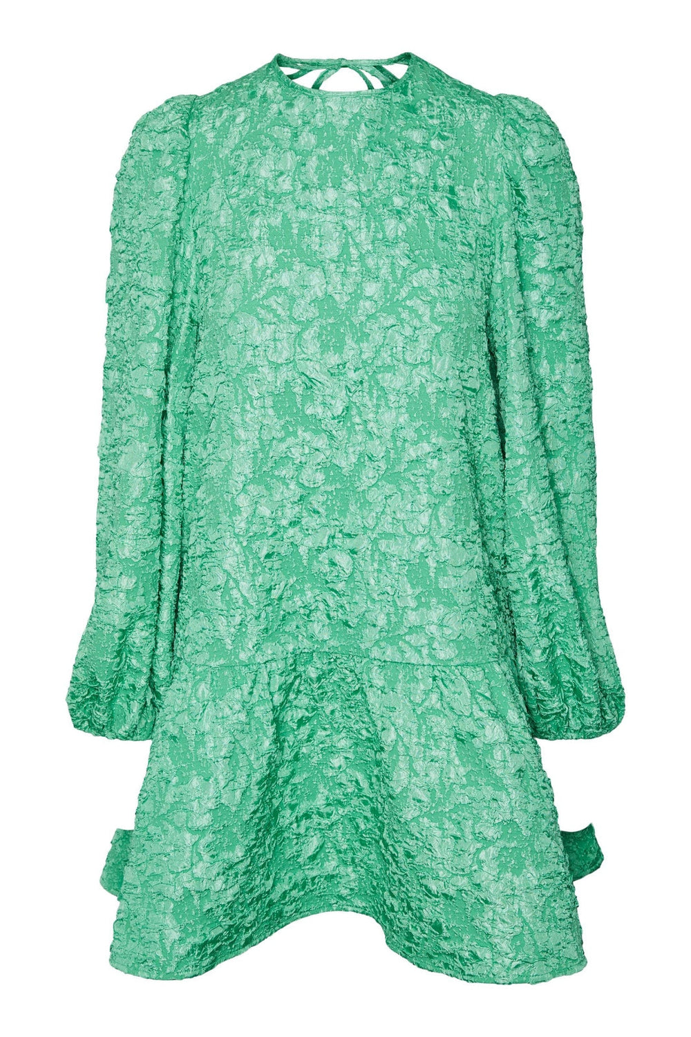 Pieces - Pcgretchen Ls Dress D2d Dmo - Poison Green Kjoler 