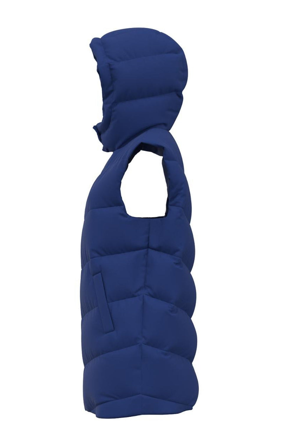 Pieces - Pcjamilla Short Puffer Vest Noos Bc - Mazarine Blue Veste 