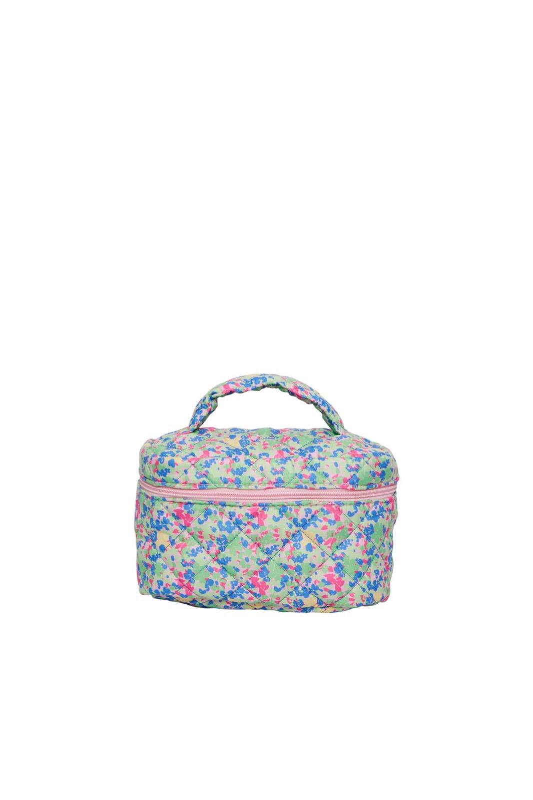 Pieces, Pcjiona Squared Wash Bag, Pink Lady FLOWER AOP