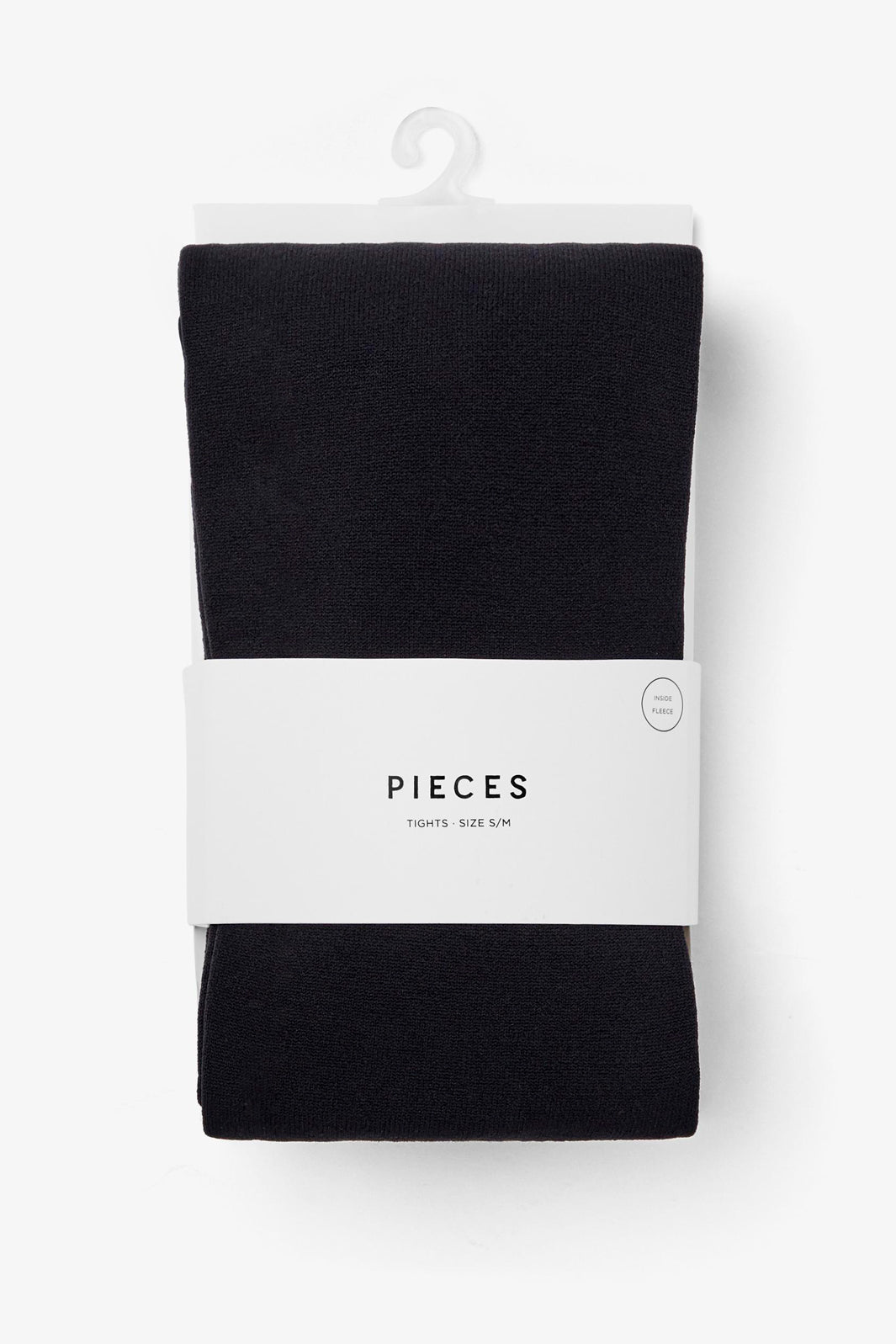 Pieces - Pckaya Fleece Tights Noos - Black Strømpebukser 