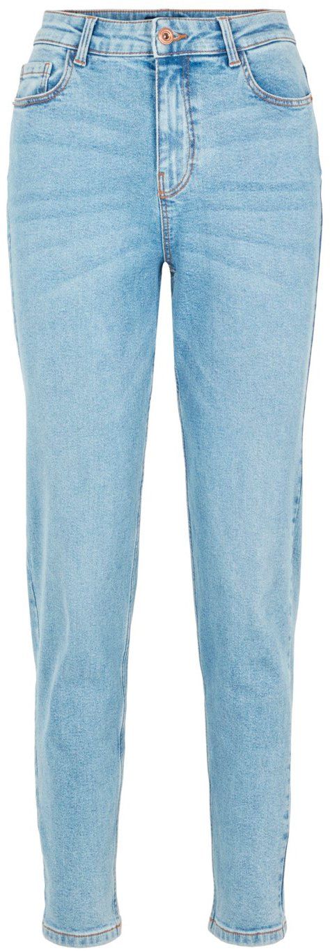 Pieces - PcKesia Mom HW Ank. Jeans NOOS - Light Blue Denim Jeans 