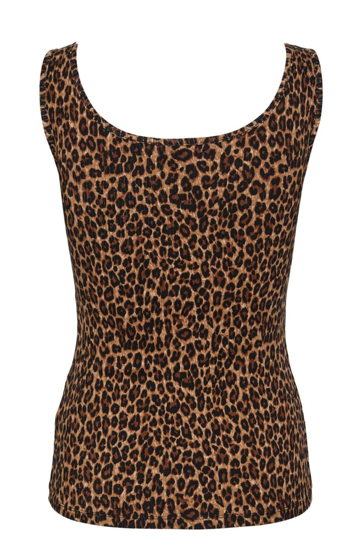 Pieces - Pckitte Tank Top - 4449325 Black Leo Toppe 