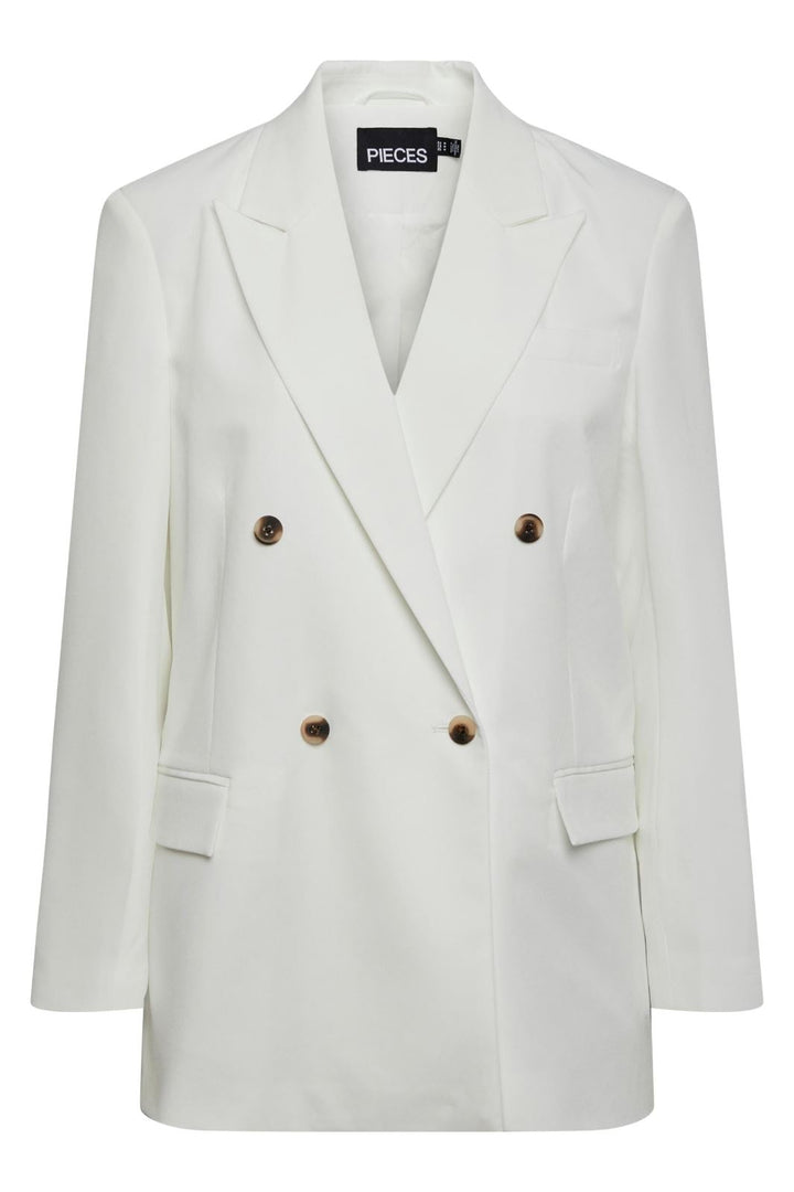 Pieces - Pckyza Oversized Blazer - Cloud Dancer Blazere 