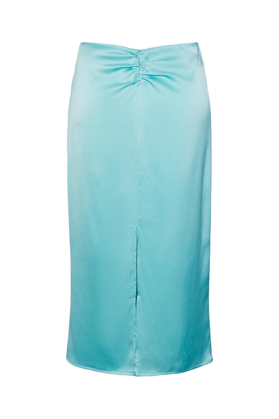 Pieces, Pcmarly Hw Midi Skirt, Ice Green