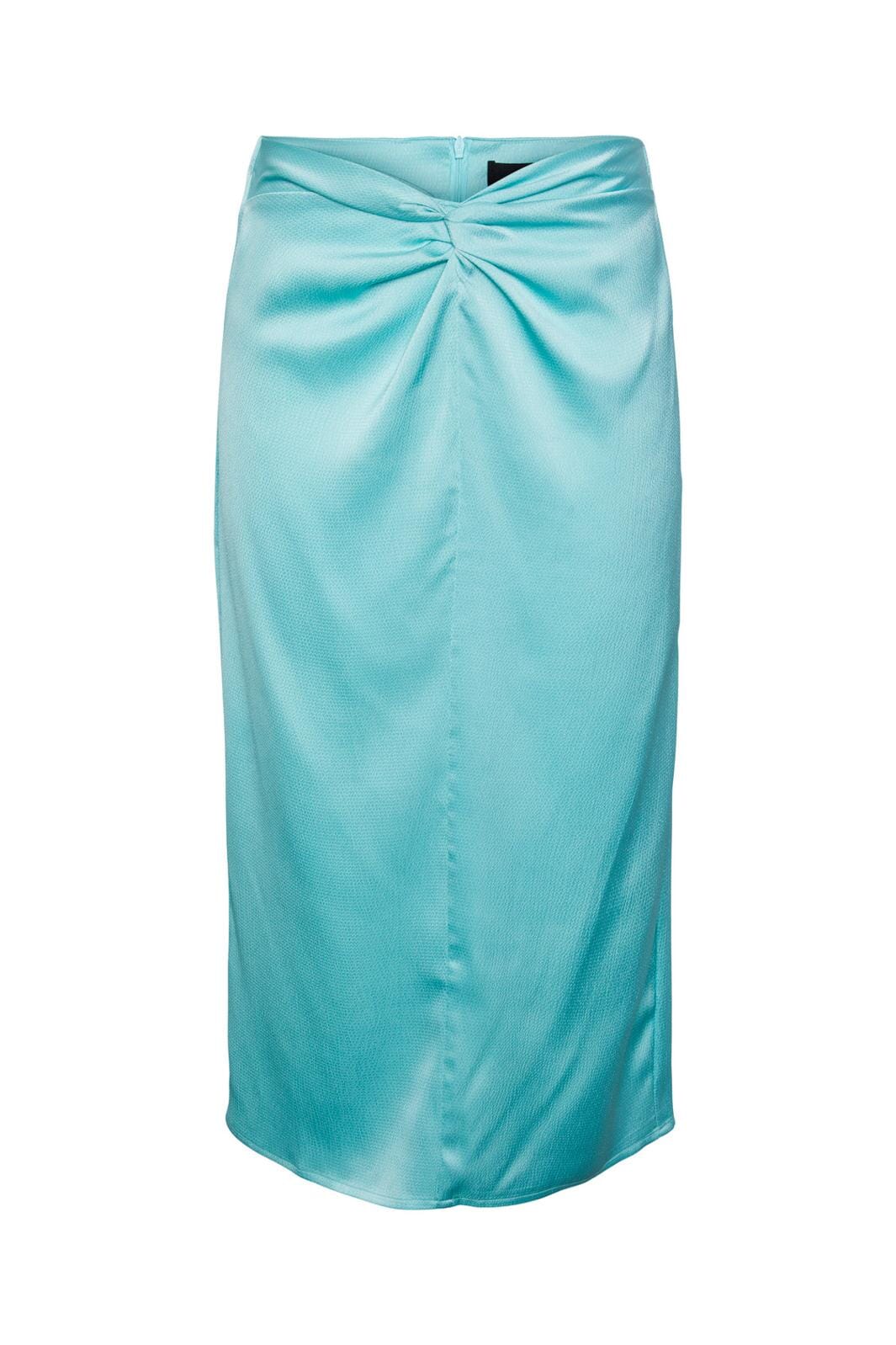 Pieces, Pcmarly Hw Midi Skirt, Ice Green