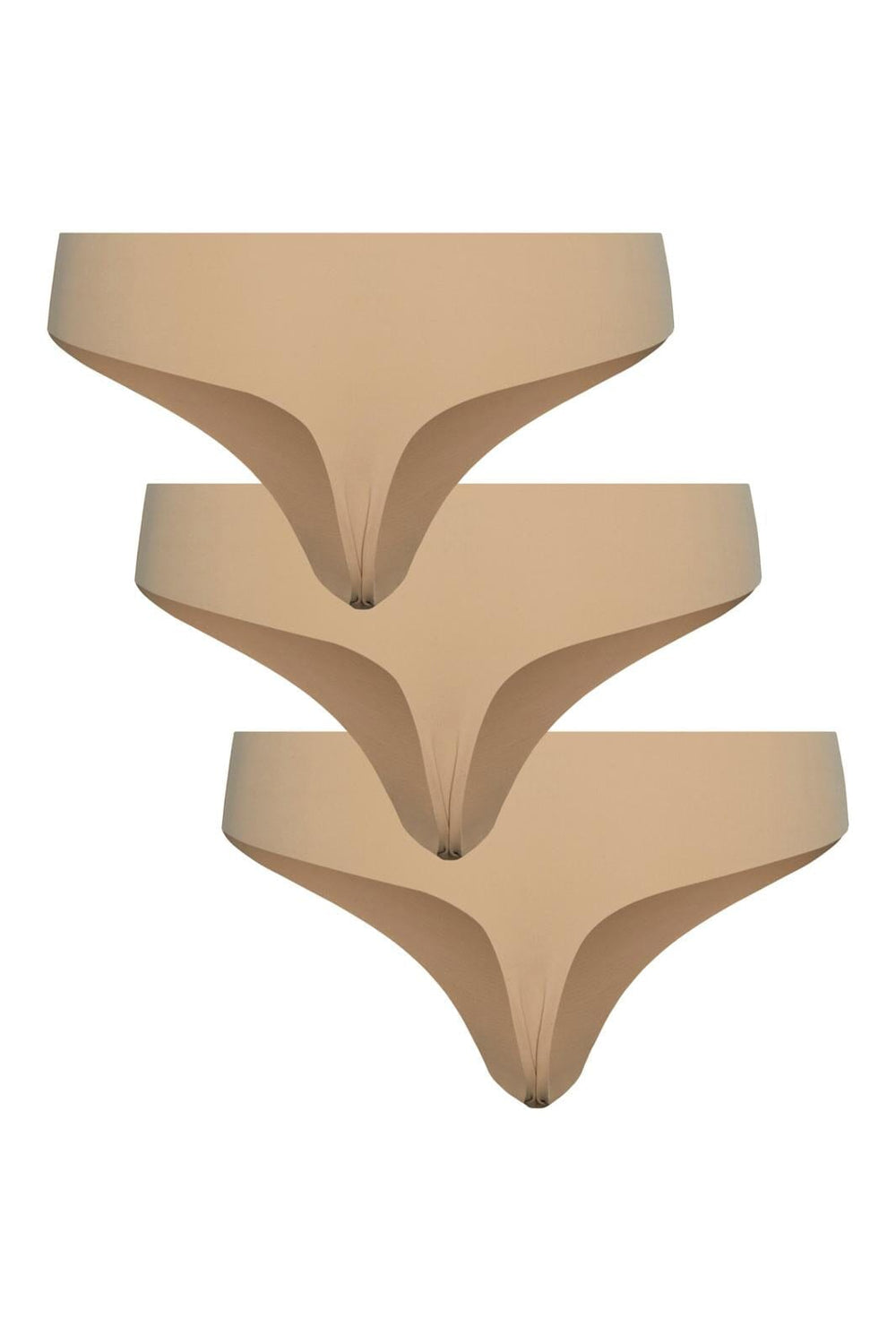 Pieces, Pcnamee Thong 3-Pack, Nude 3