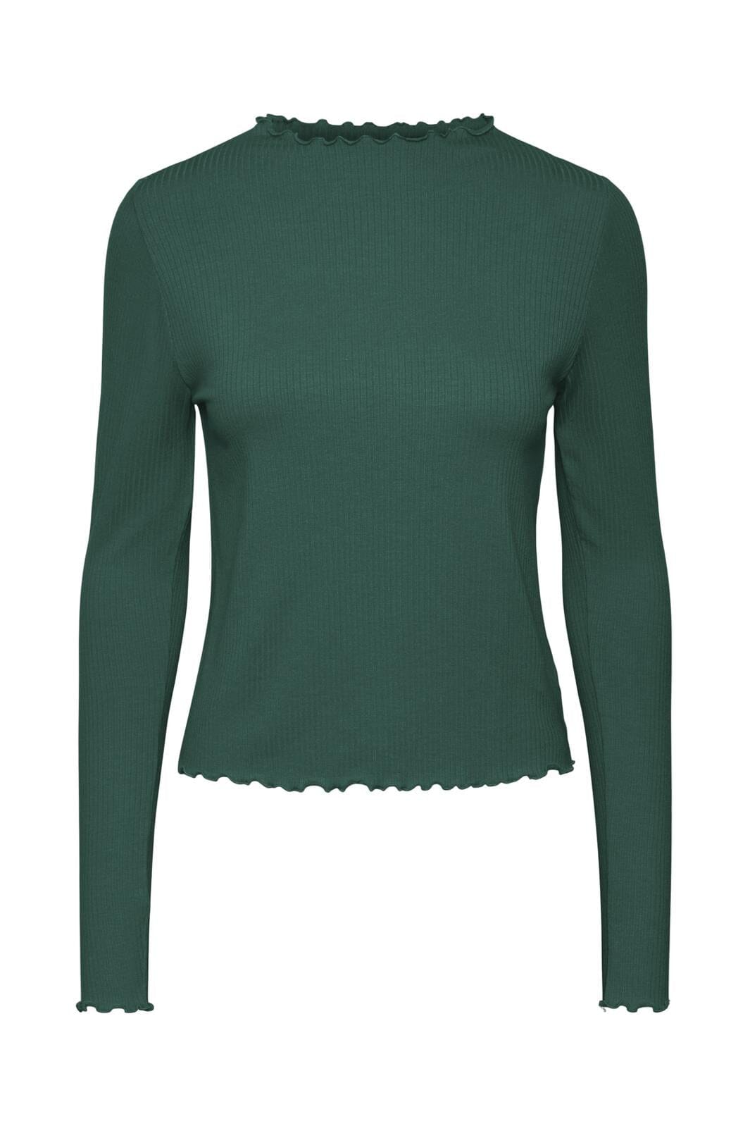 Pieces, Pcnicca Ls Top, Trekking Green