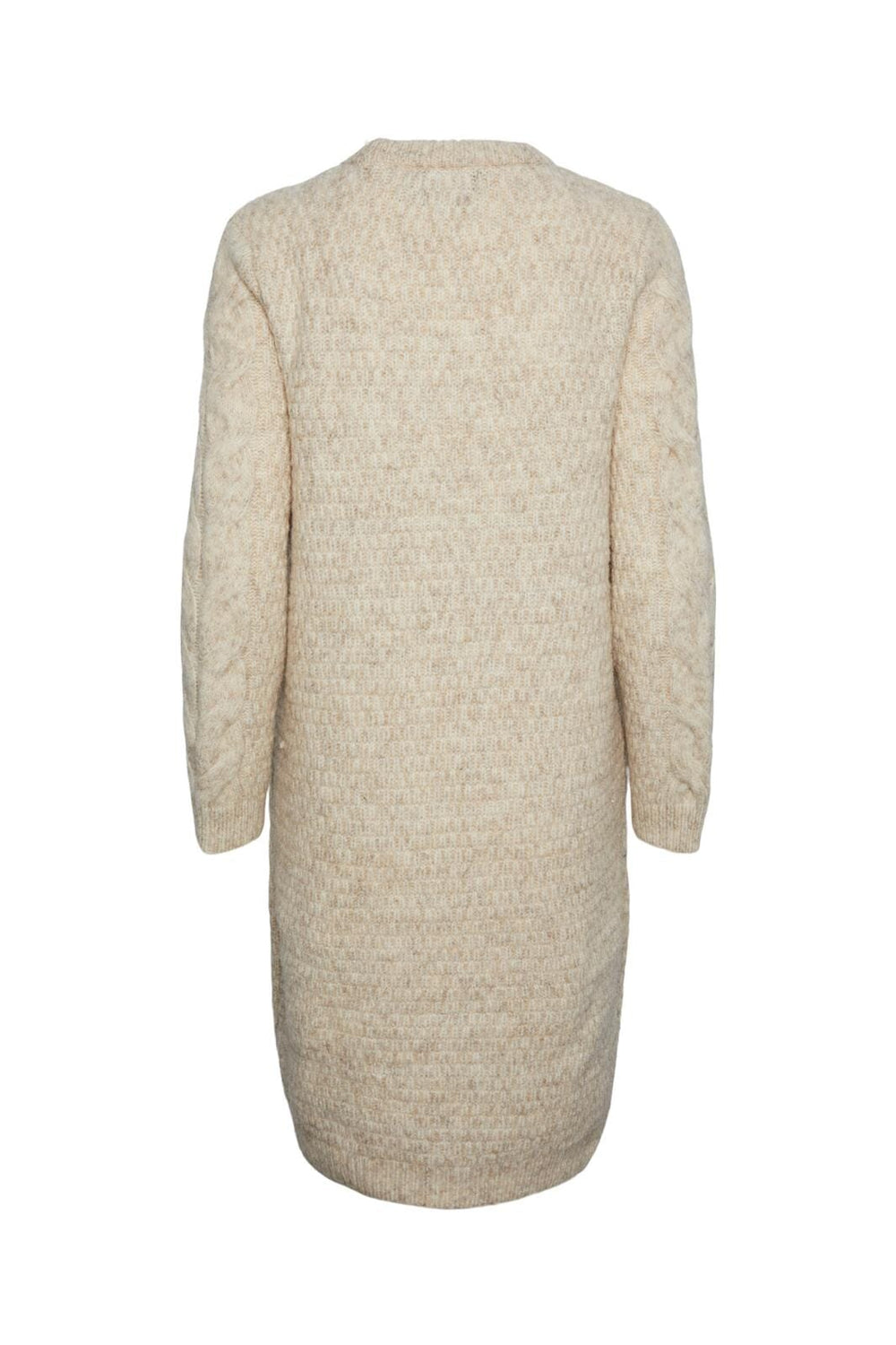 Pieces, Pcnina Ls O-Neck Knit Dress, Birch