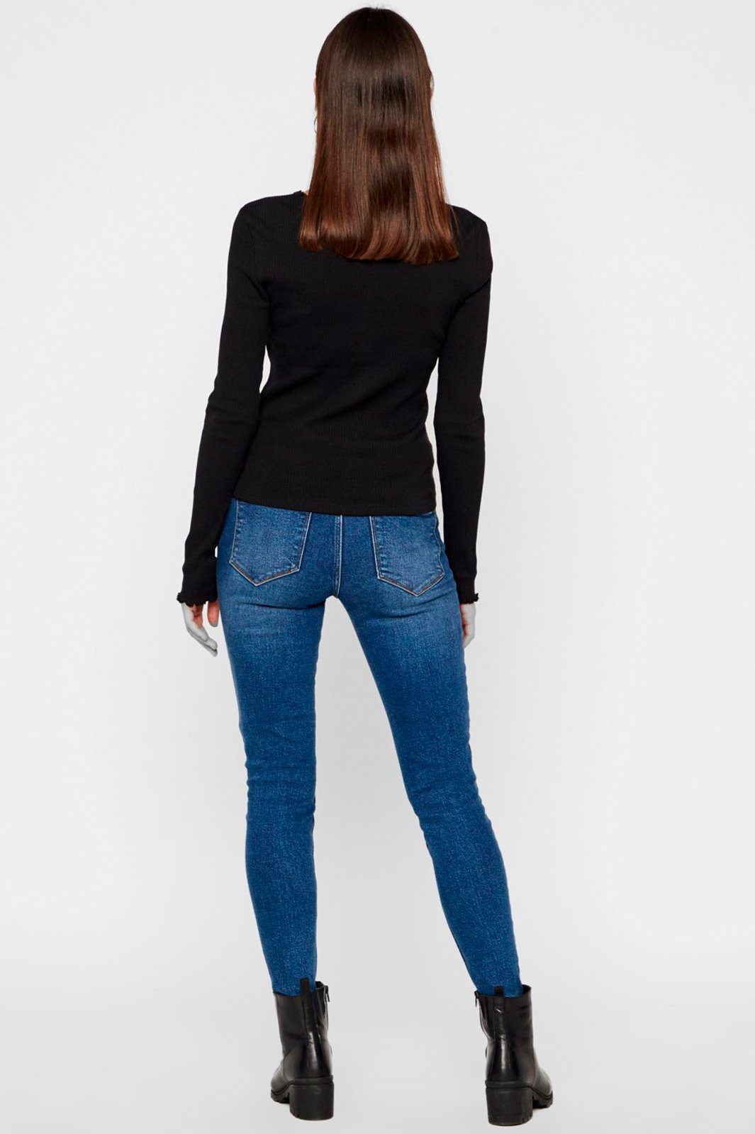 PIECES - PcNukisa LS Cardigan - Black Cardigans 