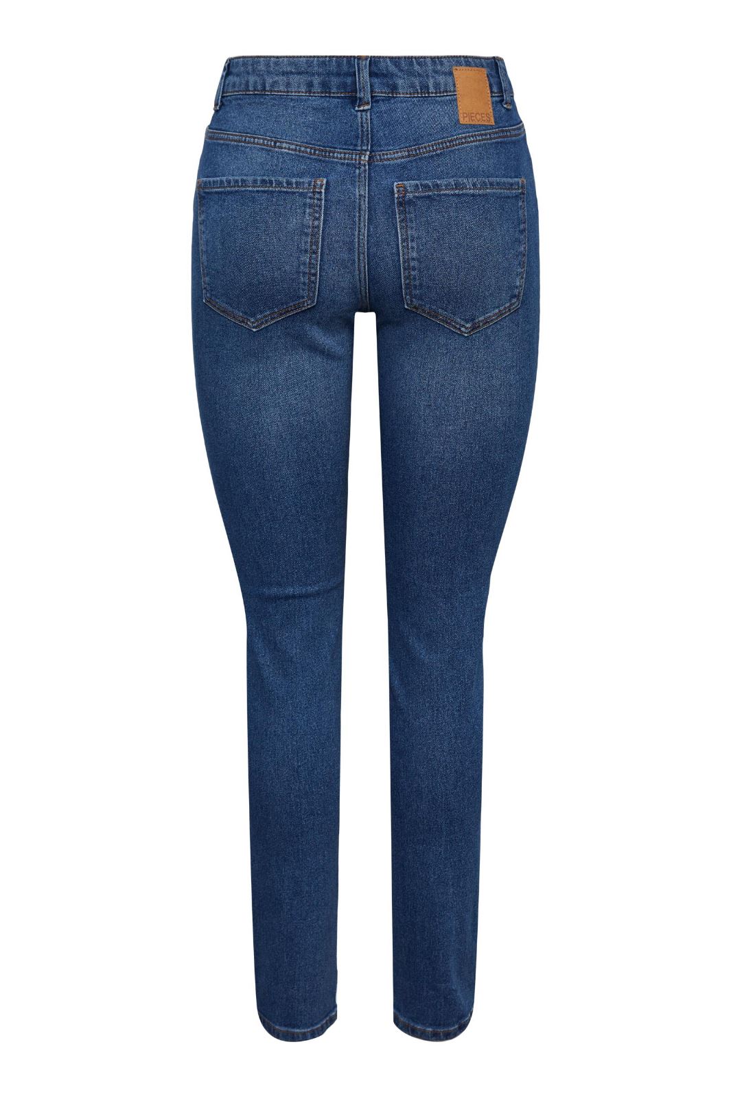 Pieces PCNUNNA - Slim fit jeans - dark grey denim/grijs denim/greydenim Pieces PCNUNNA - Slim fit jeans - dark grey denim/grijs denim/greydenim