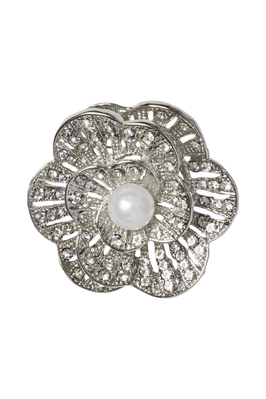 Pieces - Pcoflower Broche - 4497660 Silver Colour Accessories 