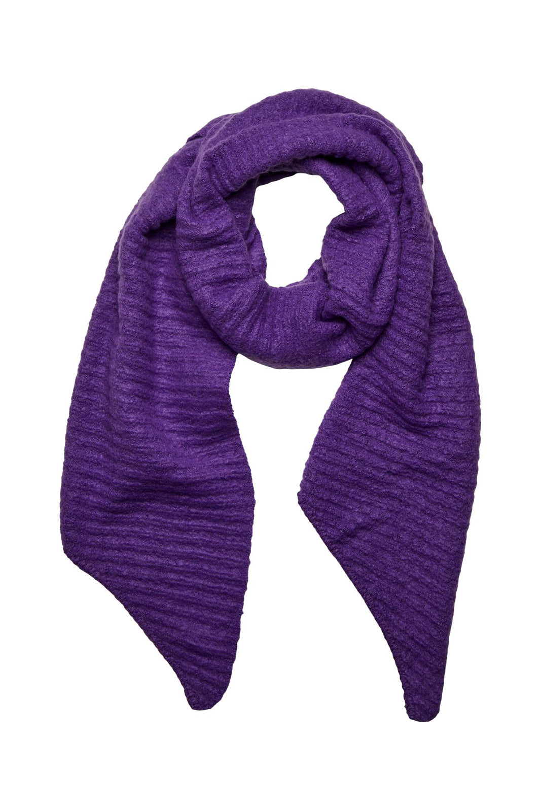 Pieces - Pcpyron Structured Long Scarf - Ultra Violet 