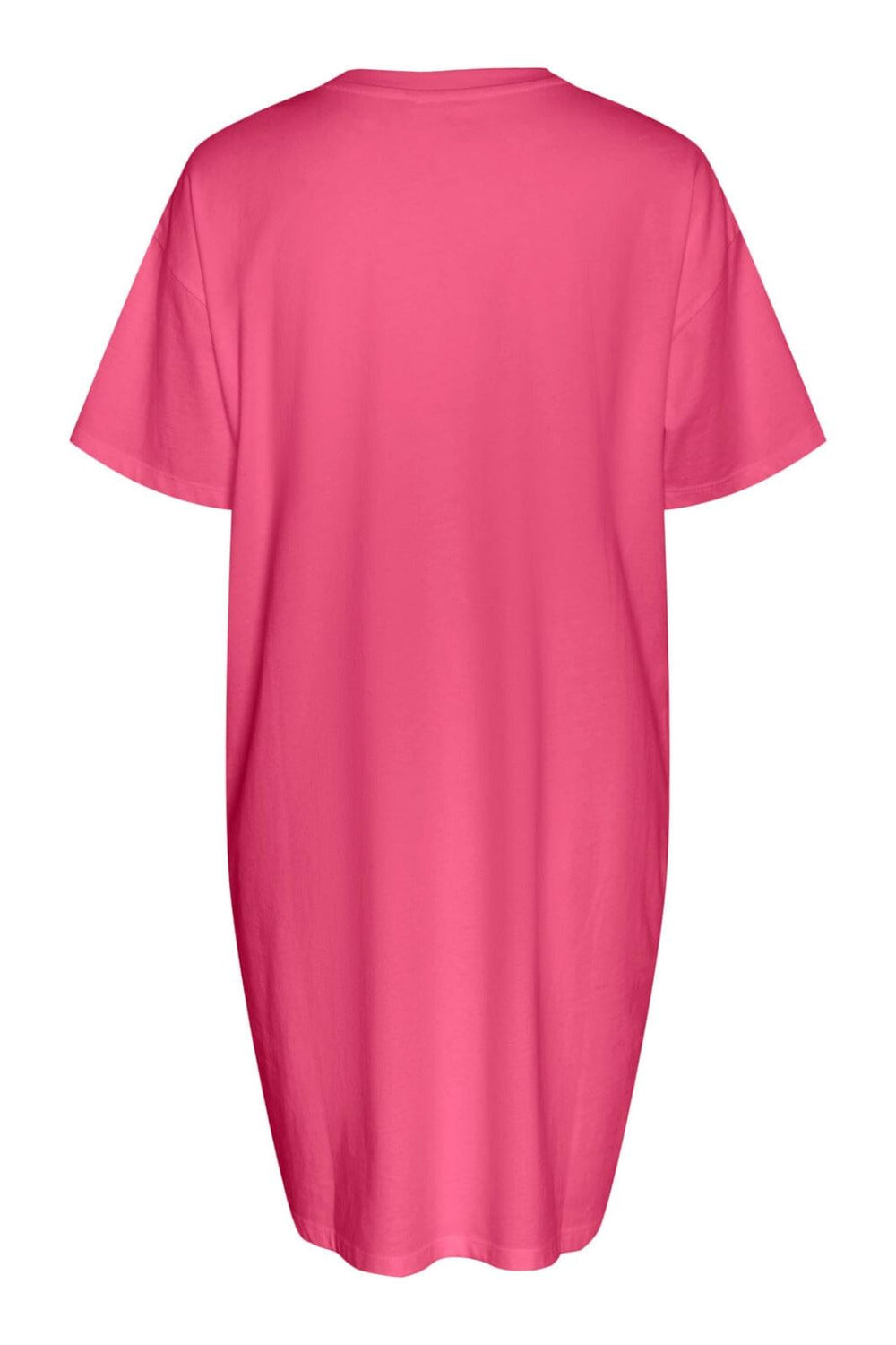 Pieces - Pcria Ss Dress - 4476705 Hot Pink Kjoler 
