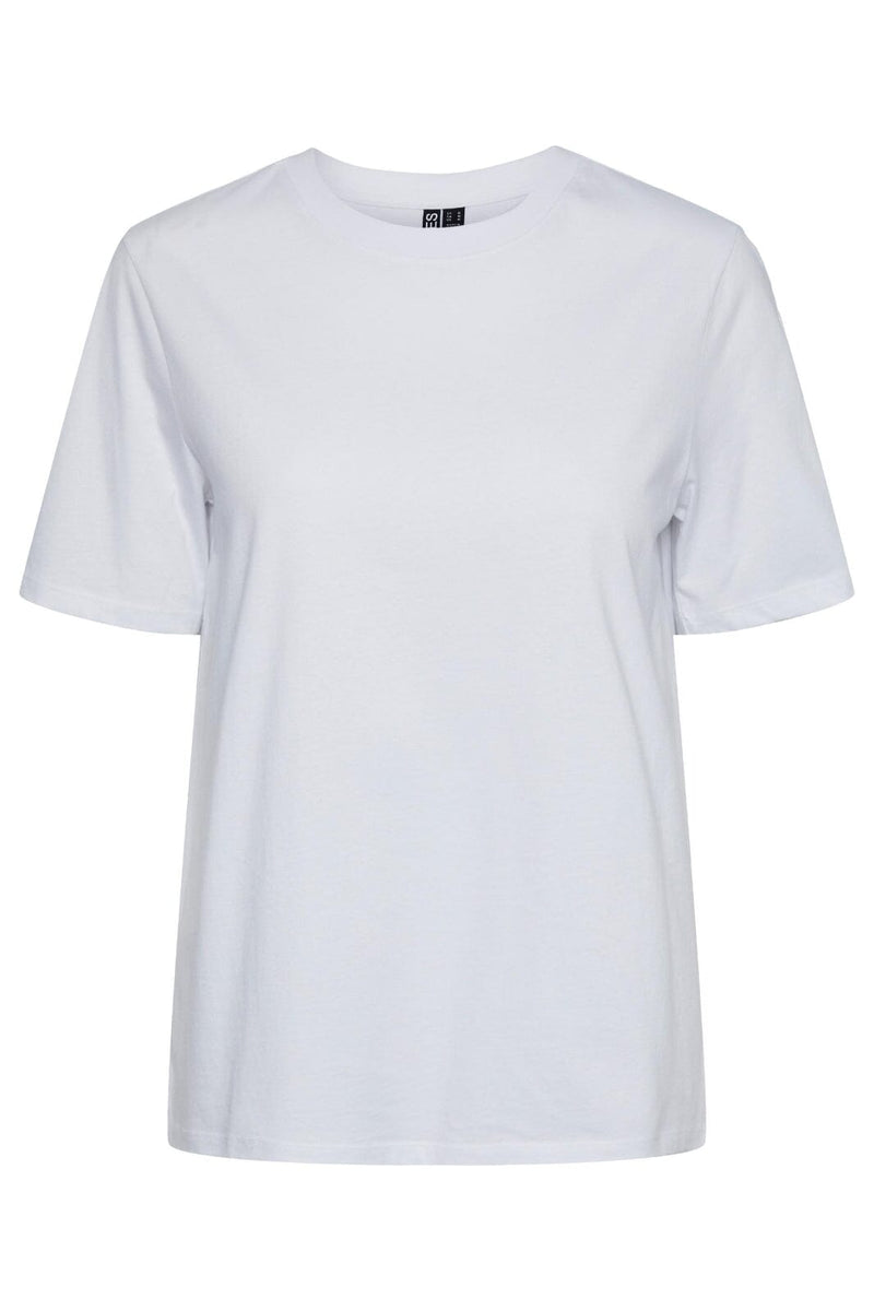 Pieces - Pcria Ss Solid Tee - 4280157 Bright White T-shirts 