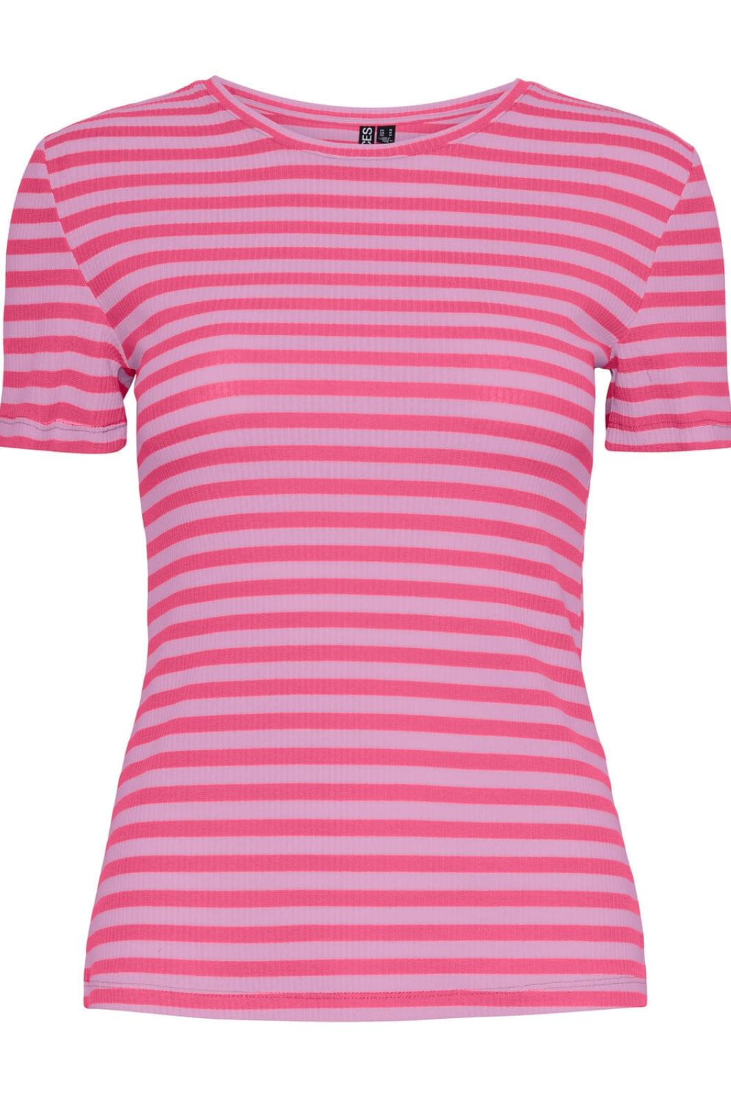Pieces - Pcruka Ss Top - 4474893 Hot Pink pastel lavender T-shirts 
