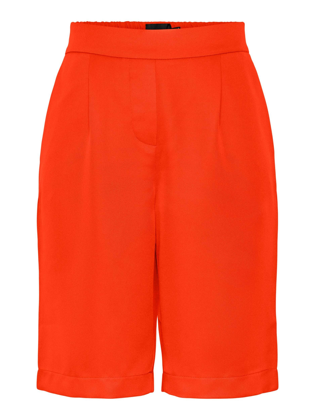 Pieces - Pctally Hw Shorts - Tangerine Tango Shorts 