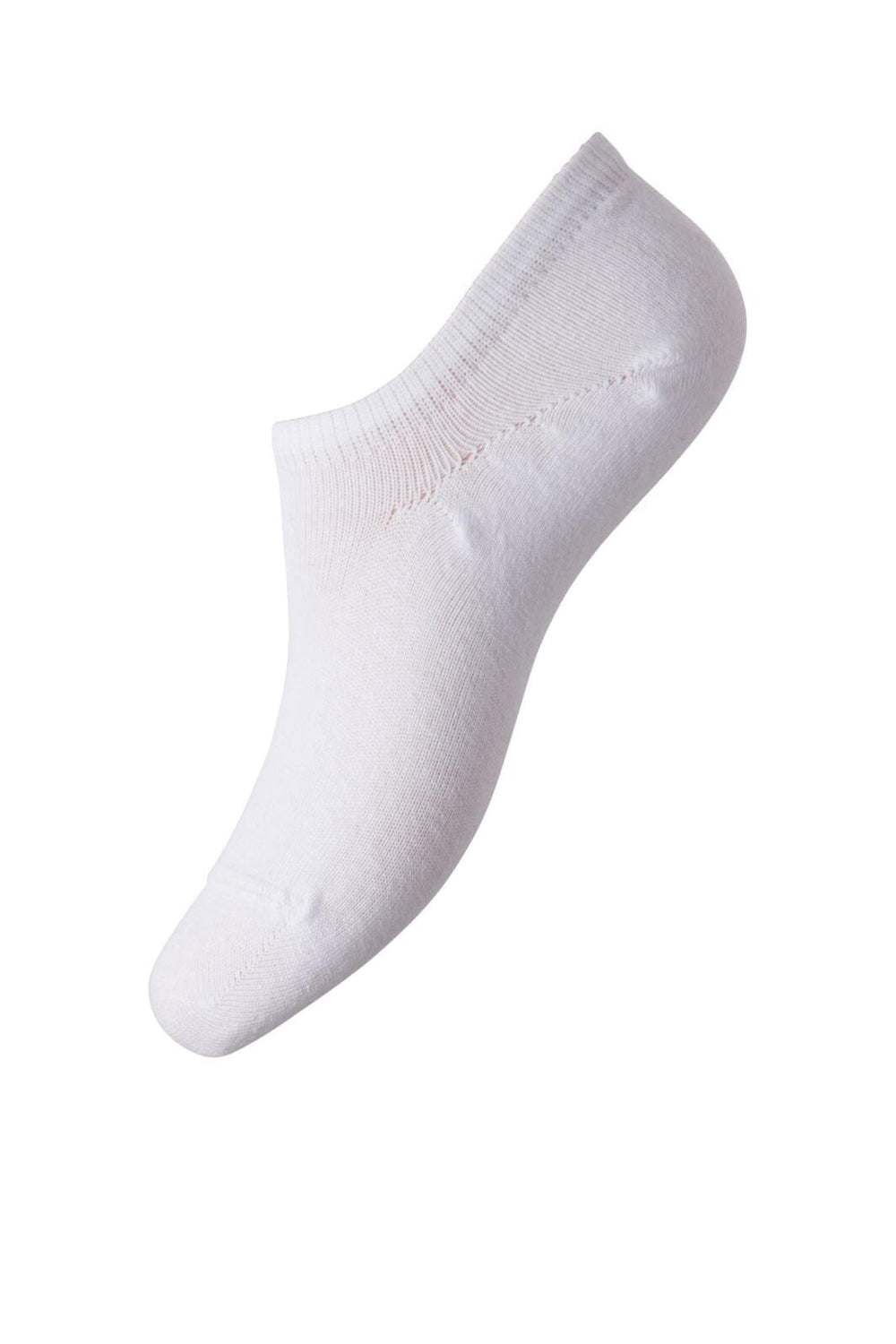 Pieces, Pctess 2 Pack Sneaker Socks, Bright White