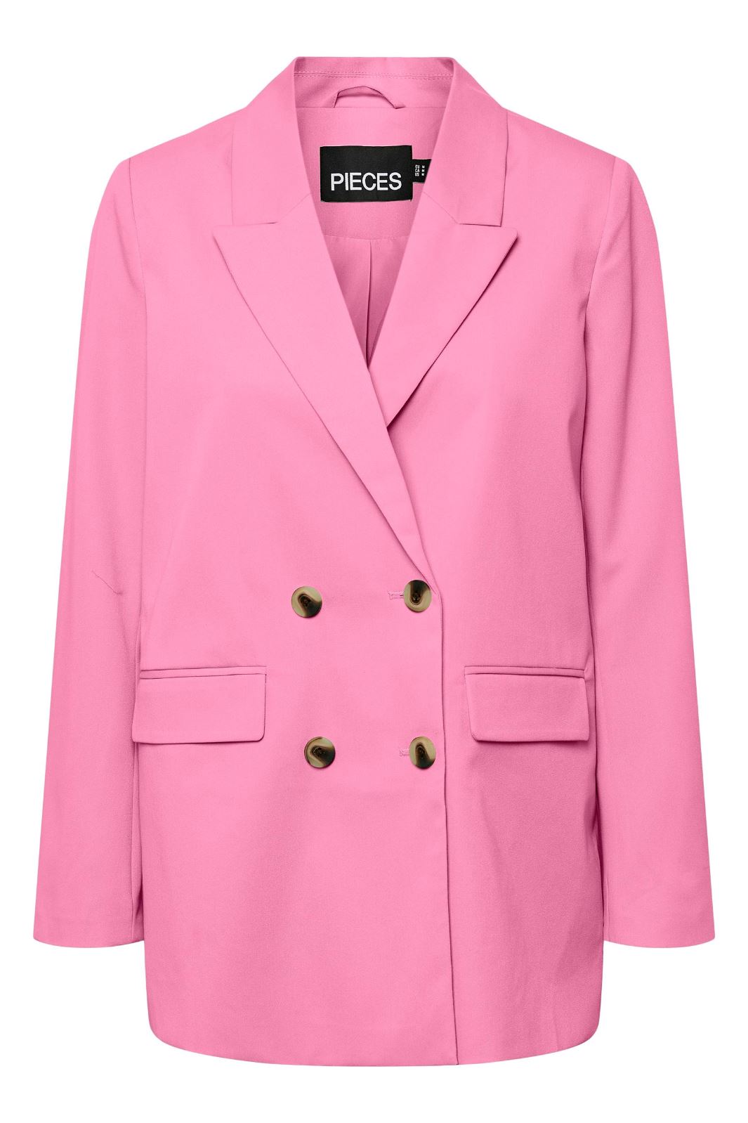 Pieces - PcThelma Ls Oversize Blazer - Begonia Pink Blazere 