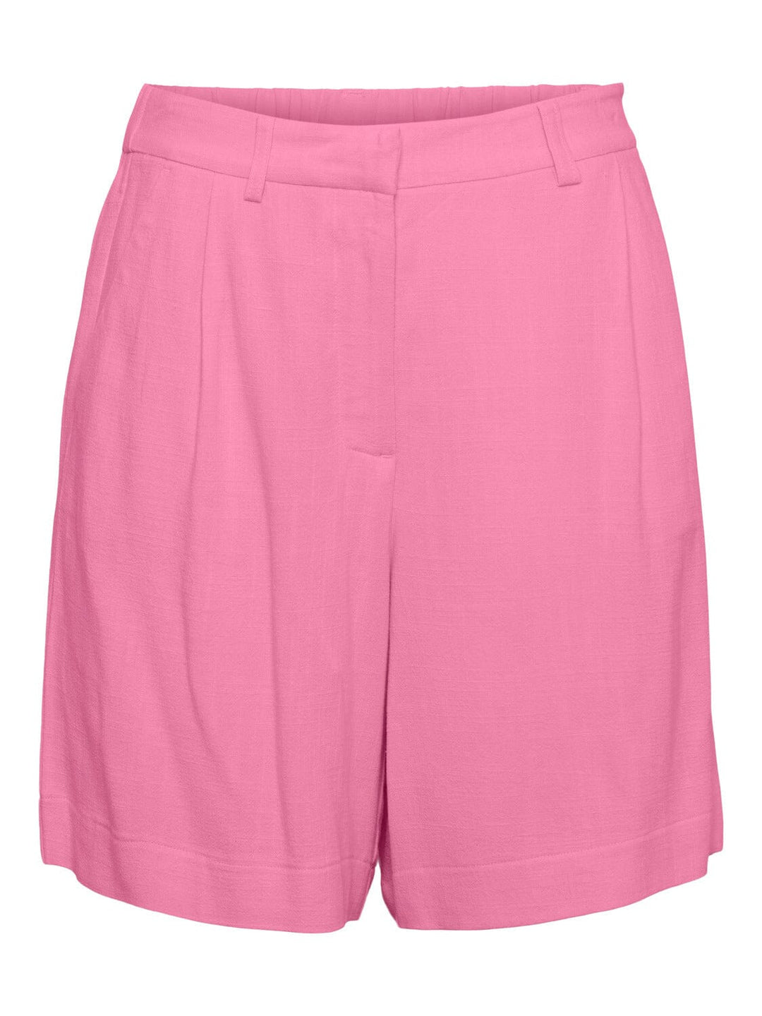 Pieces, Pcvinsty Hw Linen Bermuda Shorts, Sachet Pink