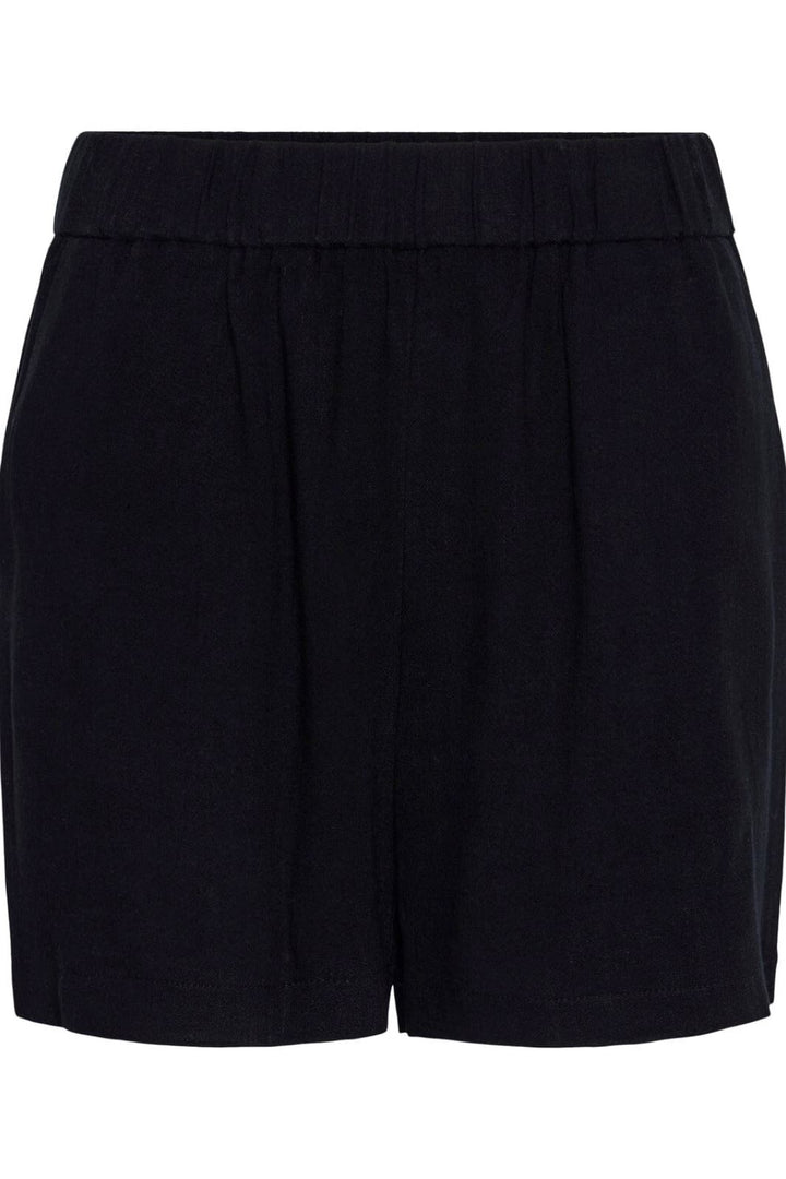 Pieces - Pcvinsty Linen Shorts - 4396260 Black Shorts 