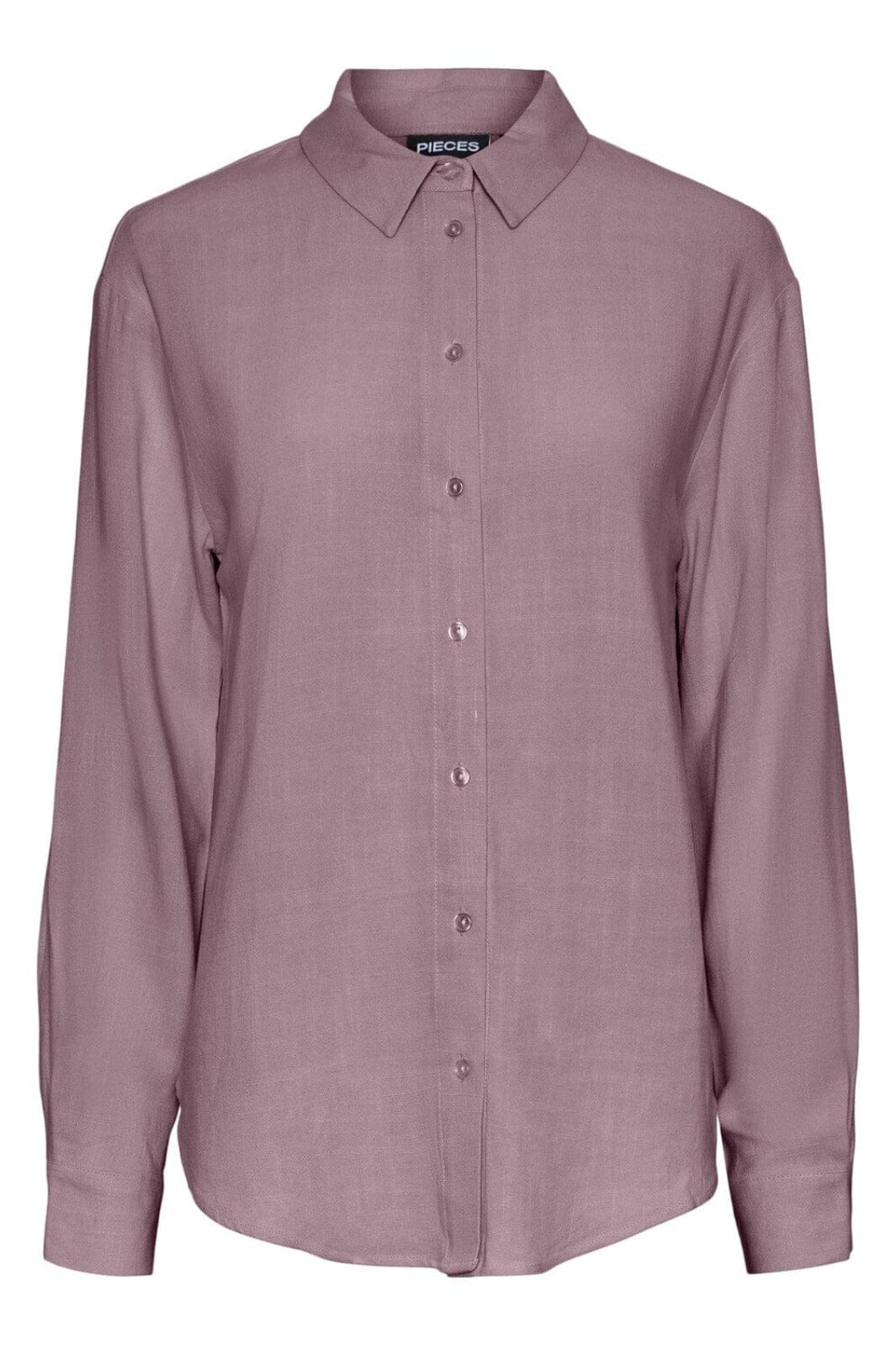 Pieces - Pcvinsty Ls Shirt - 4474945 Woodrose Skjorter 