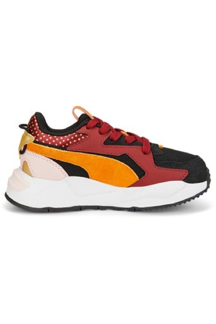 Puma - Rs-Z Boho Gleam jr - Pumablack Almond Blossom-Red Sneakers 
