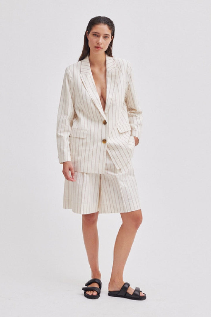 Second Female - Spigato Blazer - Antique White Blazere 