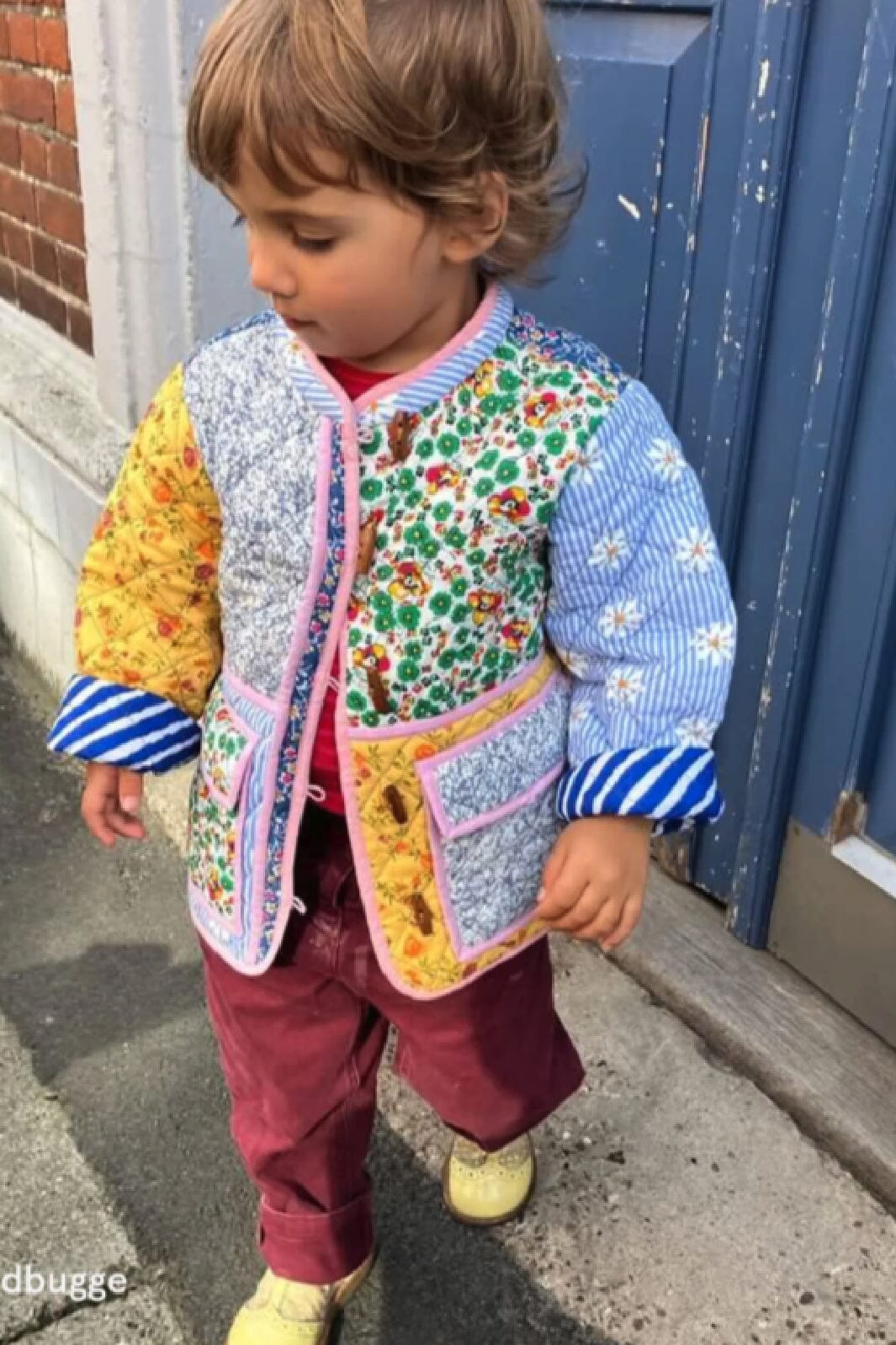 Sissel Eddelbo - Adriane Mini Quilted Cotton Jacket - Floral Tivoli Overgangs/Sommer Jakker 