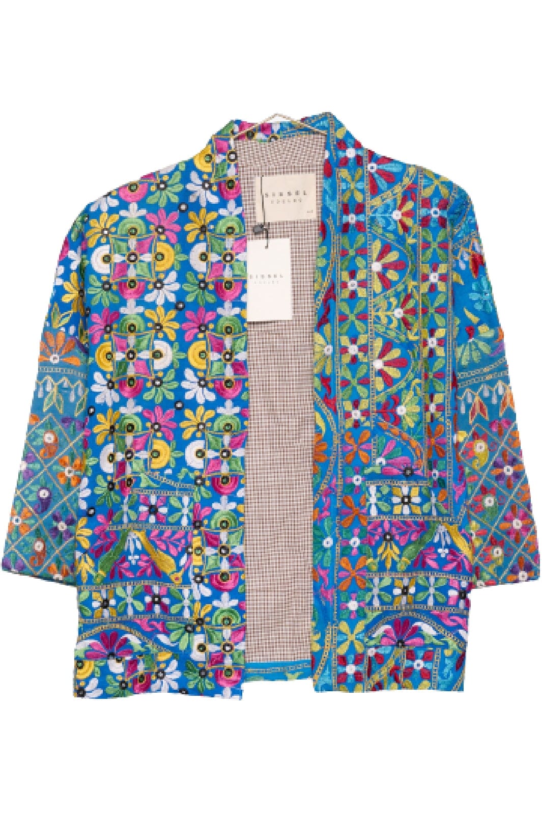 Sissel Edelbo - Jasmin Embroidery Blanket Jacket - No. 111 Jakker 