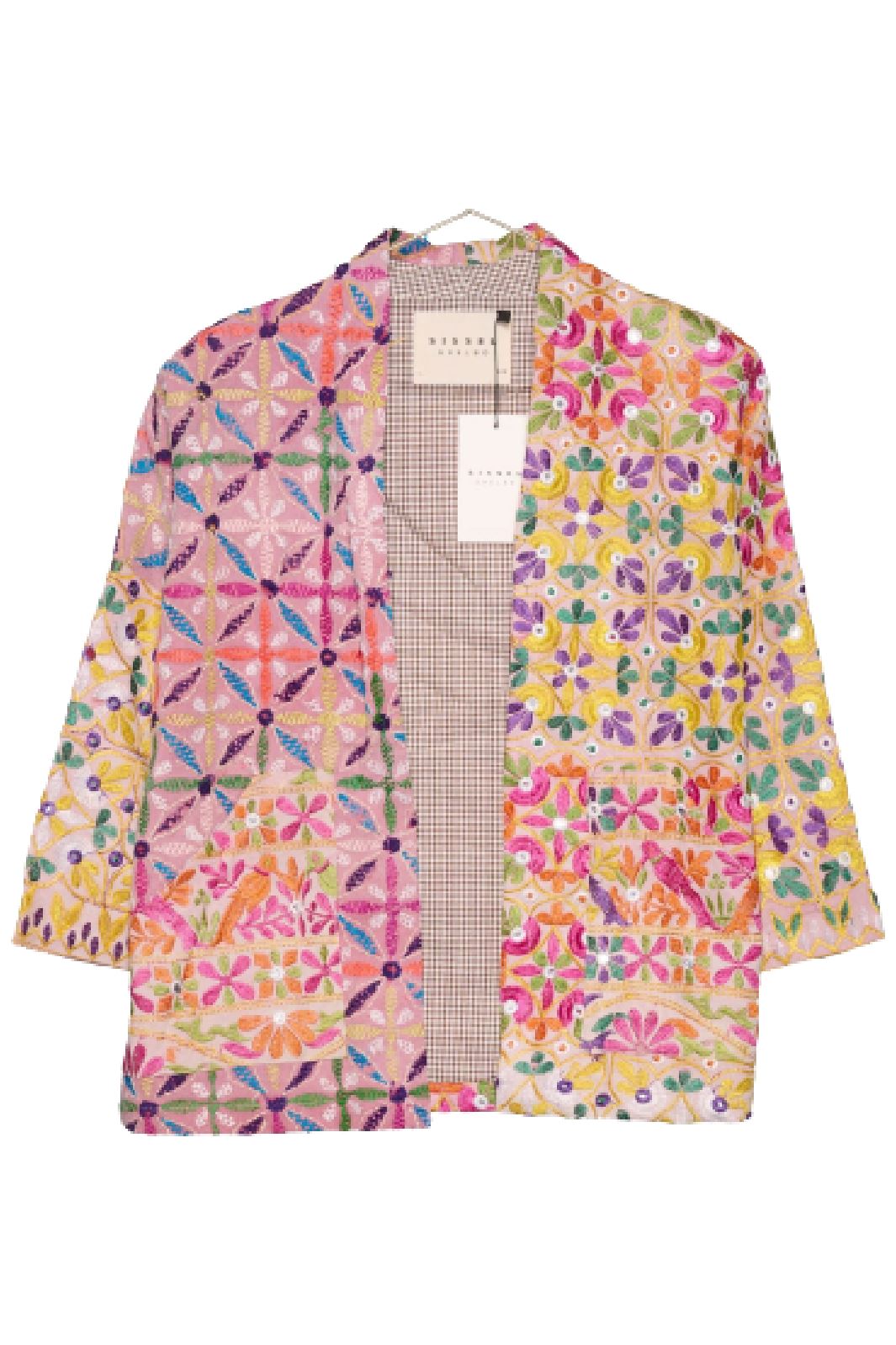 Sissel Edelbo - Jasmin Embroidery Blanket Jacket - No. 116 Jakker 