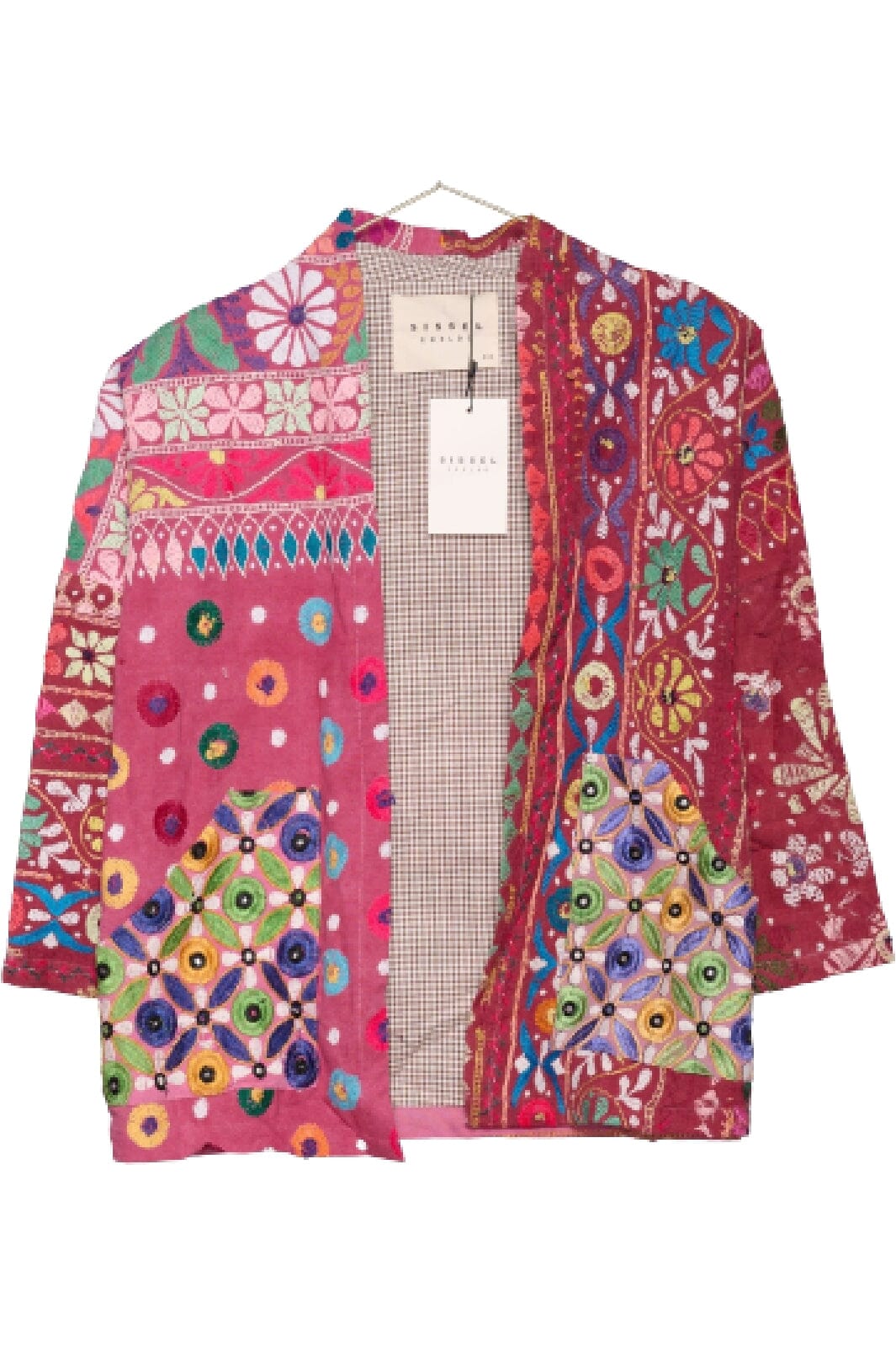 Sissel Edelbo - Jasmin Embroidery Blanket Jacket - No. 124 Jakker 