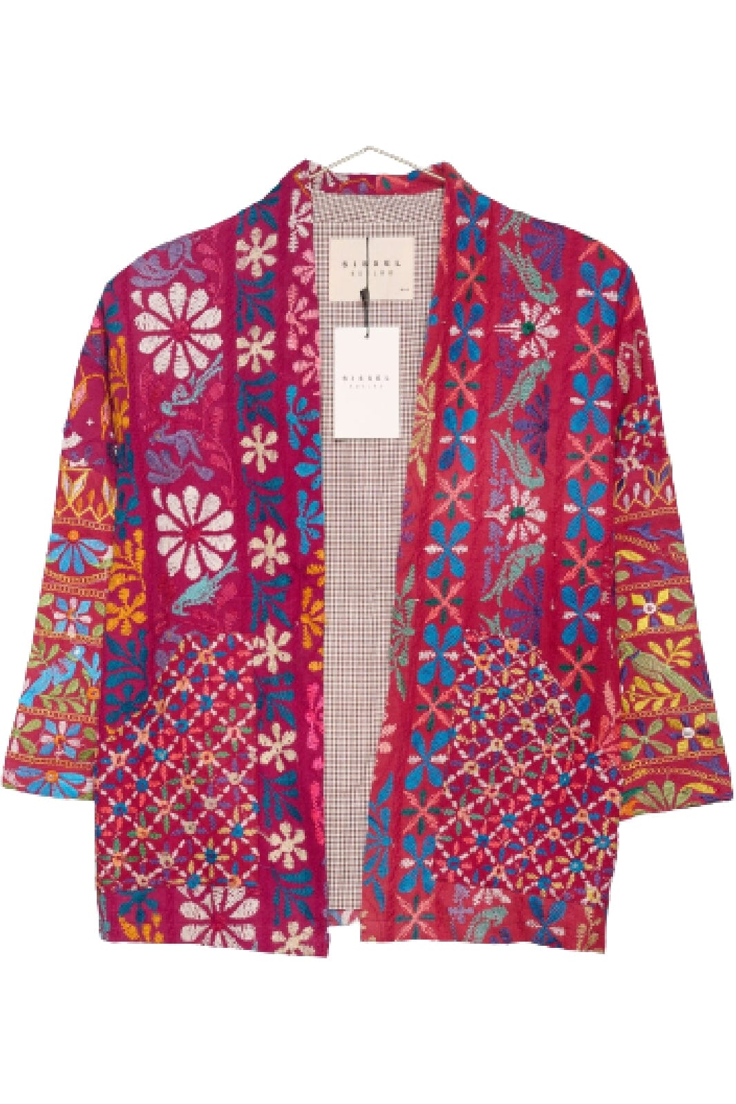 Sissel Edelbo - Jasmin Embroidery Blanket Jacket - No. 125 Jakker 