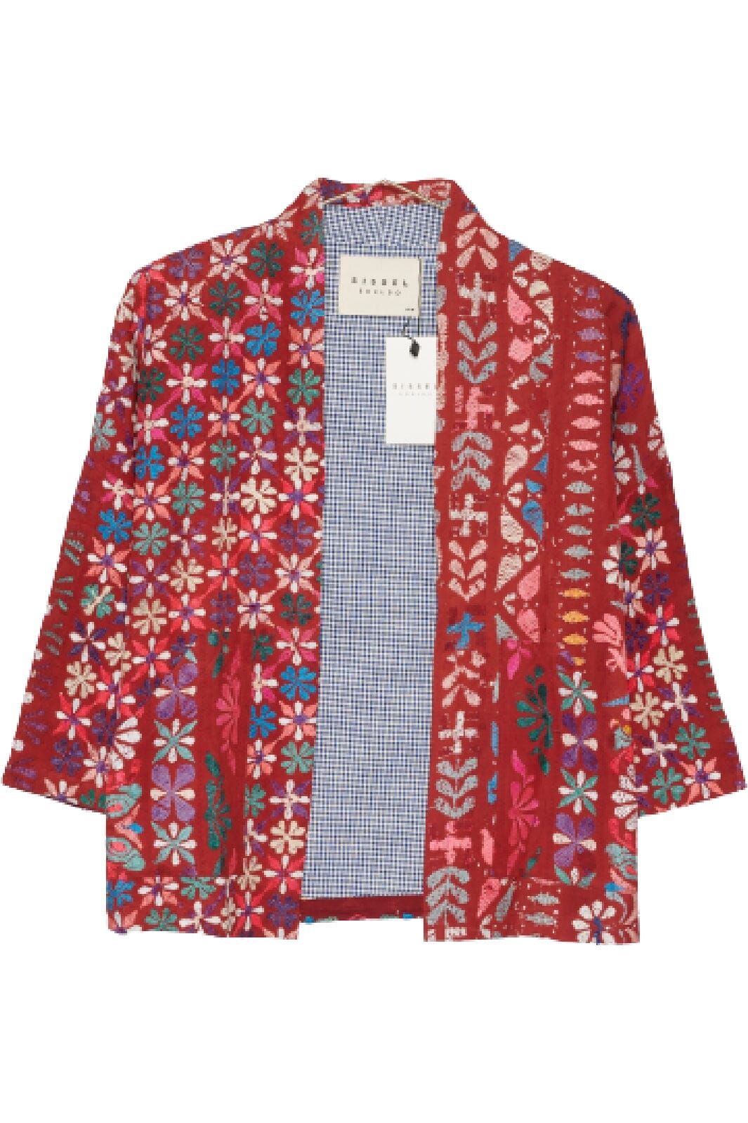 Sissel Edelbo - Jasmin Embroidery Blanket Jacket - No. 80 Jakker 
