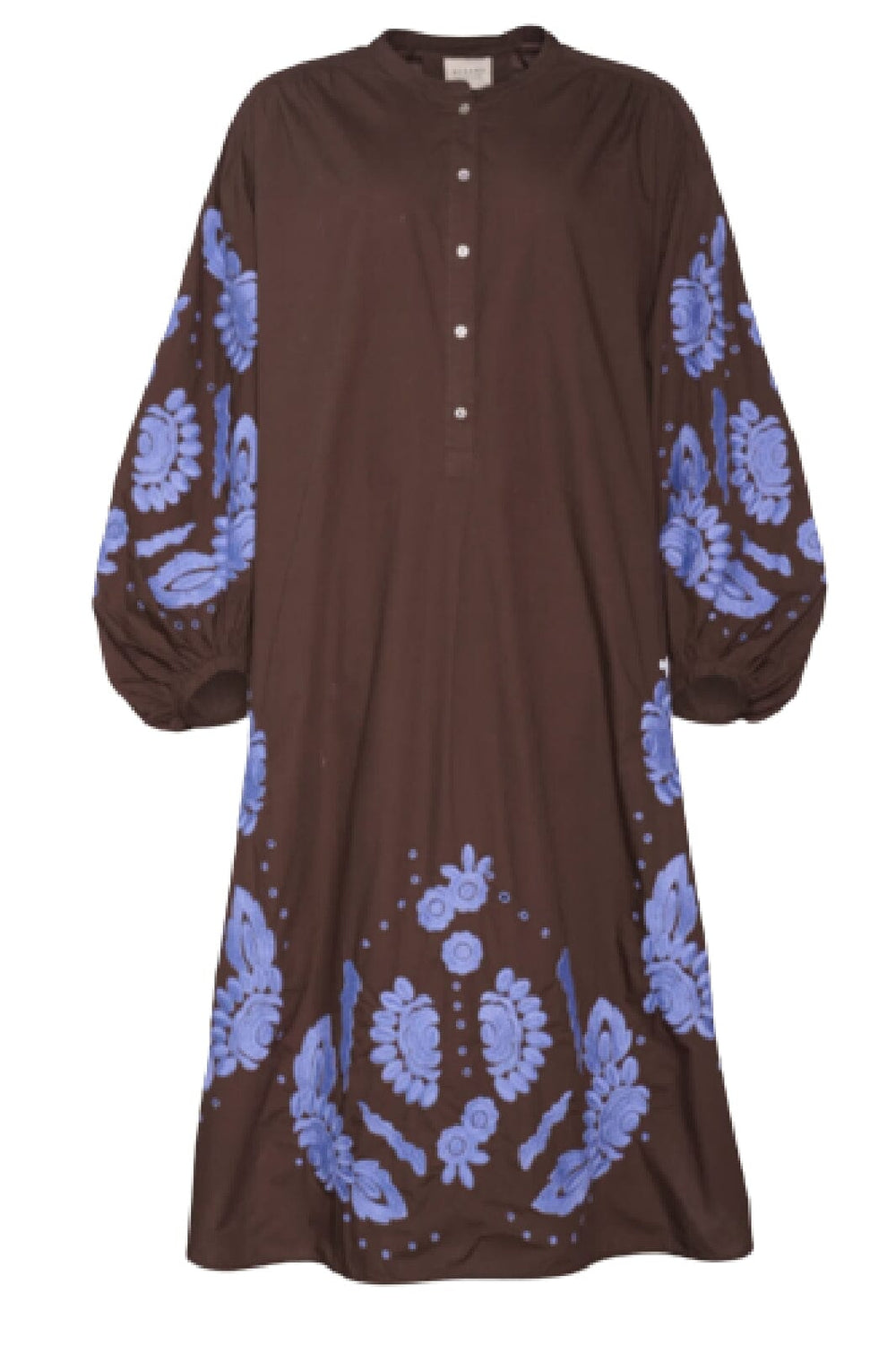 Sissel Edelbo - Rikke Organic Cotton Shirt Dress - Chestnut Kjoler 