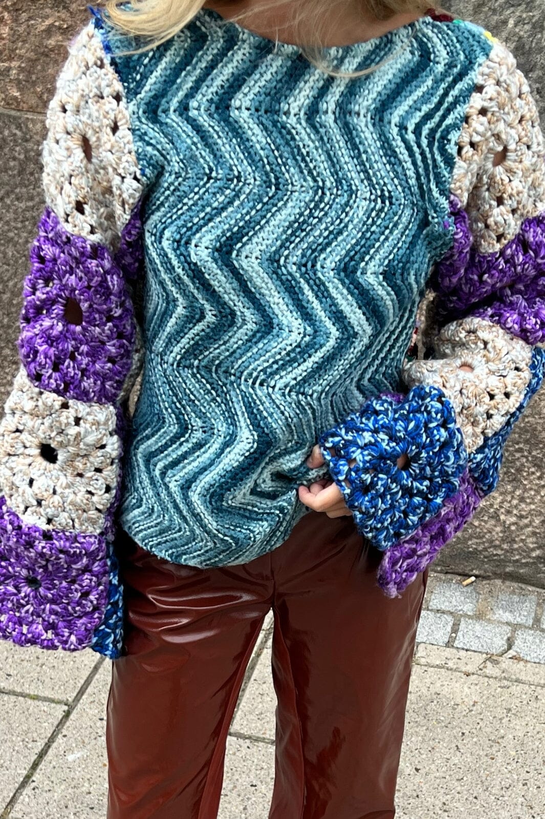 Sissel Edelbo - Yrsa Vintage Yarn Top - No. 46 Strikbluser 
